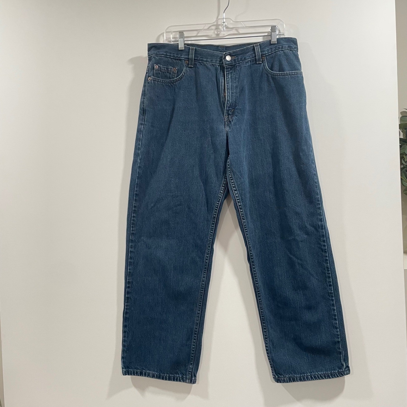 Vintage Levis 577 Lower Rise Loose Fit Jeans Blue Made in USA 16 MIS S 34×28