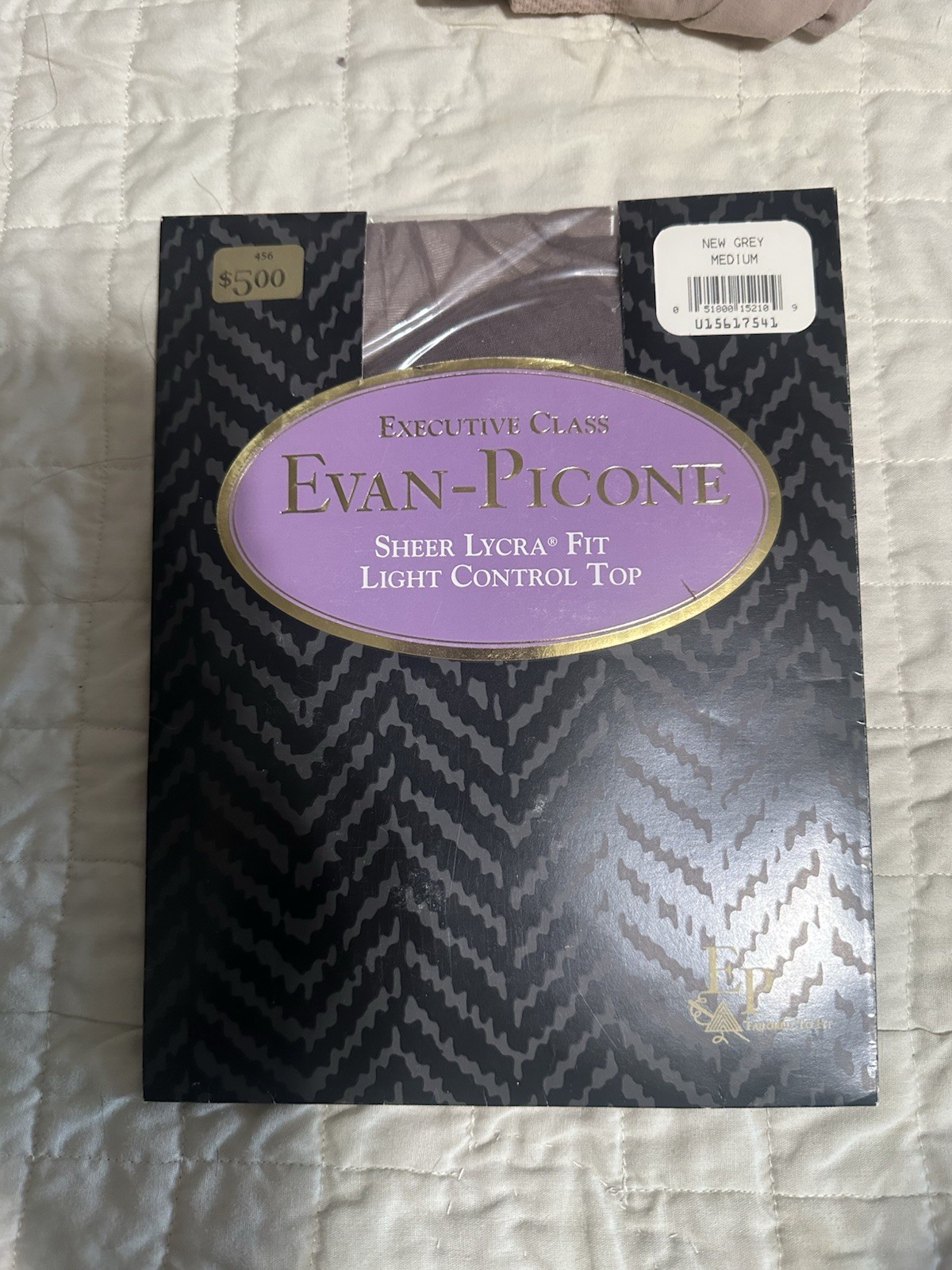 Executive Class Evan-Picone Light Control New Grey Med