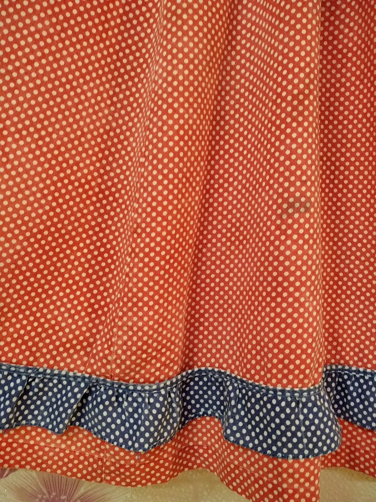 Vintage Soviet women&rsquo;s polka dot dress 1980s USSR