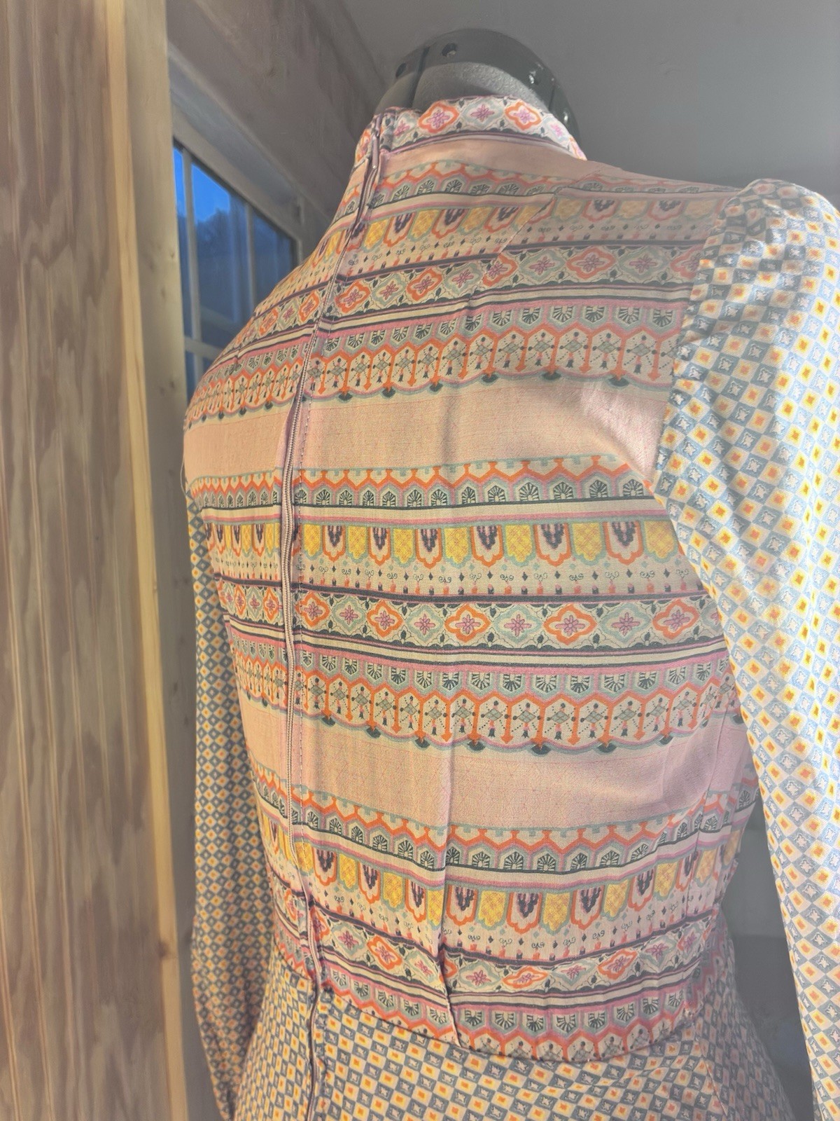 Unique Vintage Dress Size 38 (small) Hard To Describe Its Beautiful