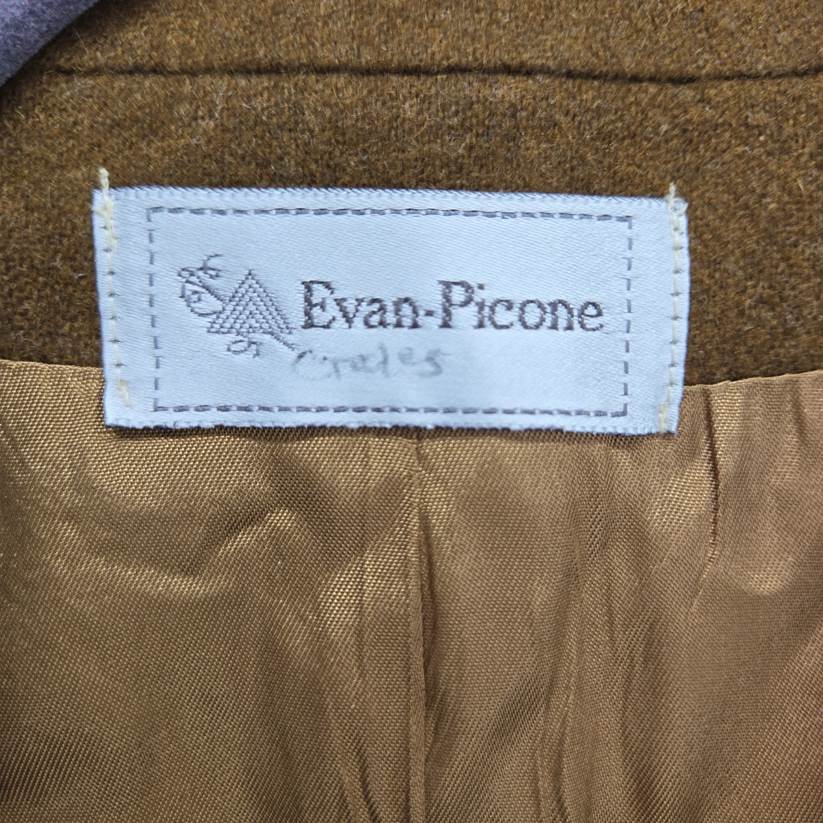 Evan Picone Skirt Suit Women Size 12 Blazer Pleated Skirt Brown 100% Wool VTG