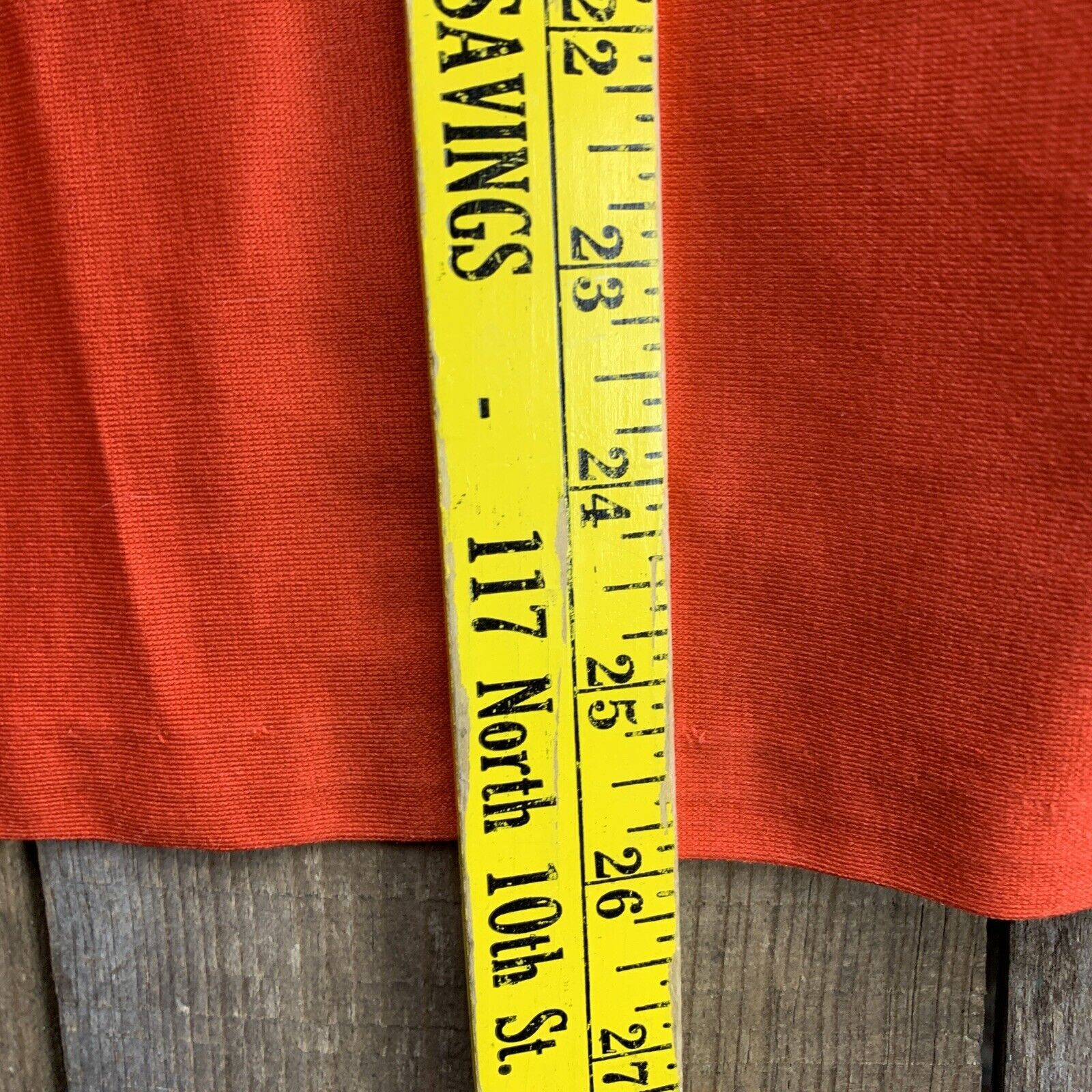 Ship n Shore Red Button Up Vintage Blouse Shirt Womans Top Size 8