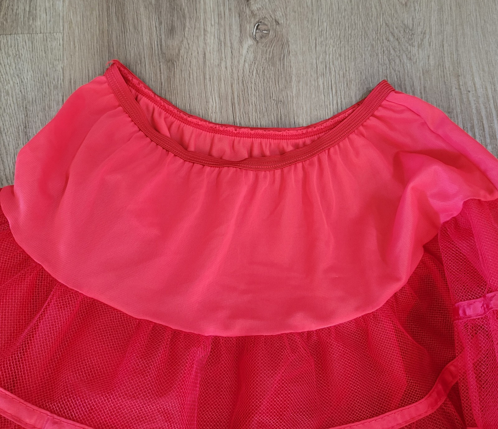 Vintage Malco Modes Square Dance Petticoat Red Small/Medium