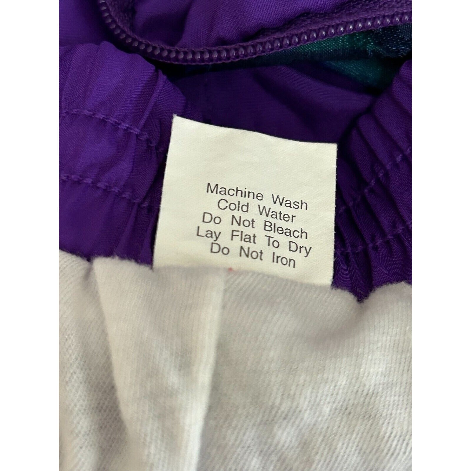 Pentathlon Outfit Activewear Pants & Jacket Full Zip Purple Womens Large Vtg 90s