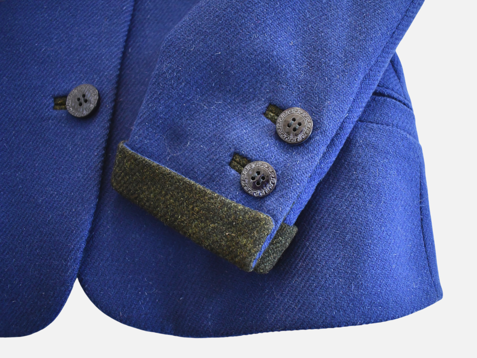 Vintage Authentic GIANNI VERSACE COUTURE 100% WOOL Blazer Jacket IT-40 US-6/8 M