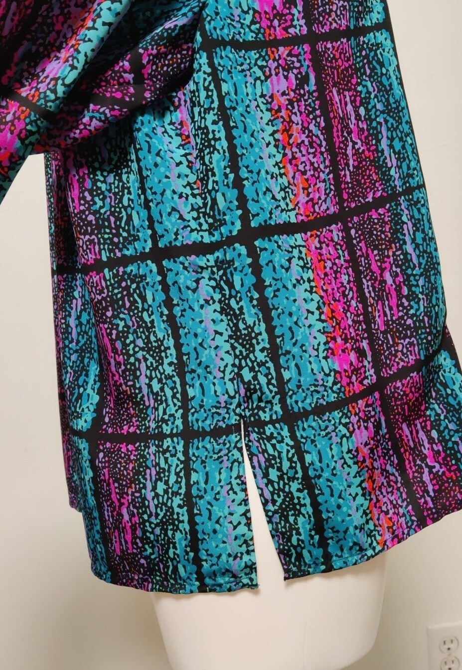 Vintage Designer Givenchy Style Paris New York Ladie&rsquo;s Blouse Size 12 EVC