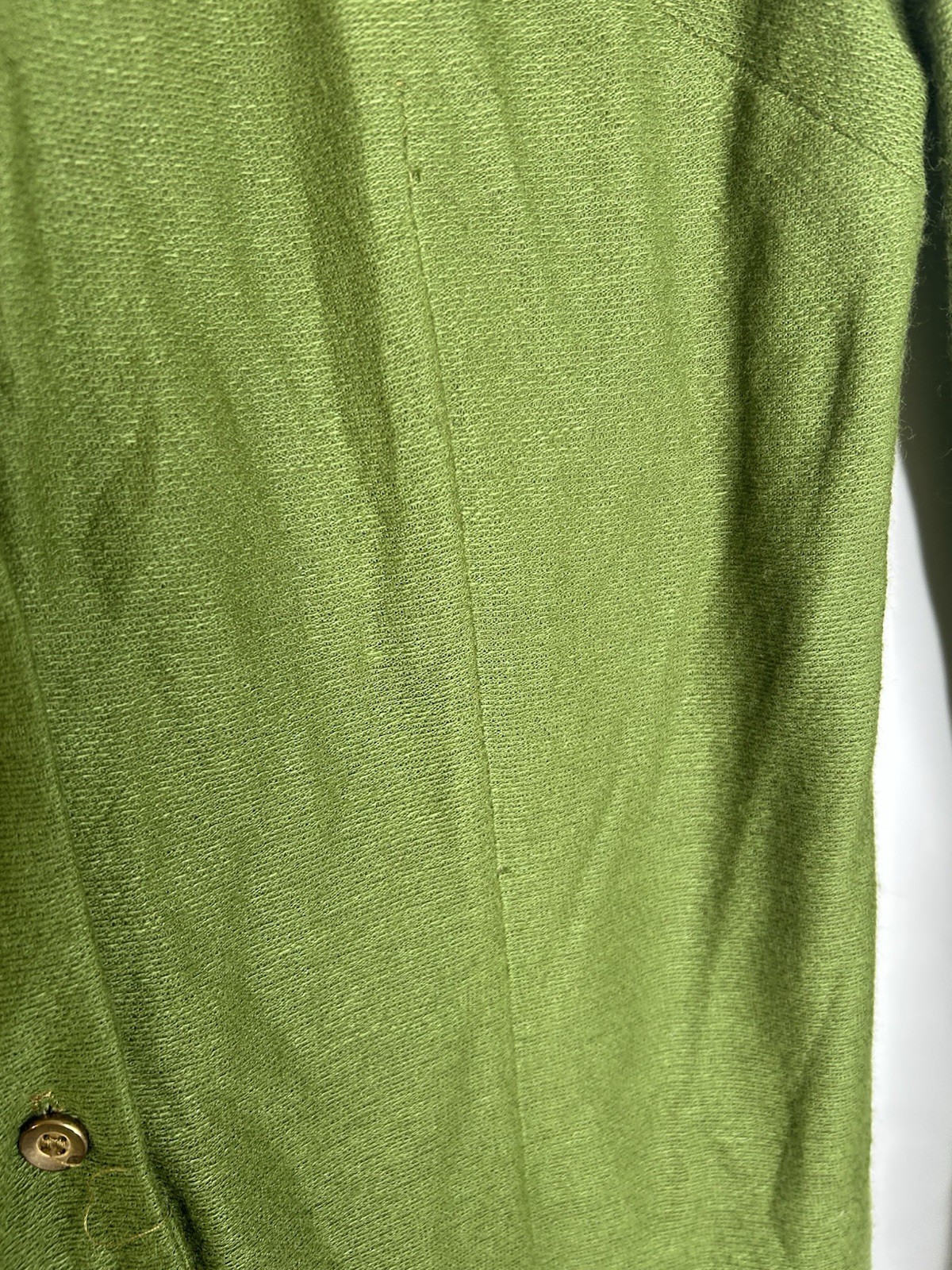 Vintage 1970’s Dress Women’s Green Aline Everyday MOD
