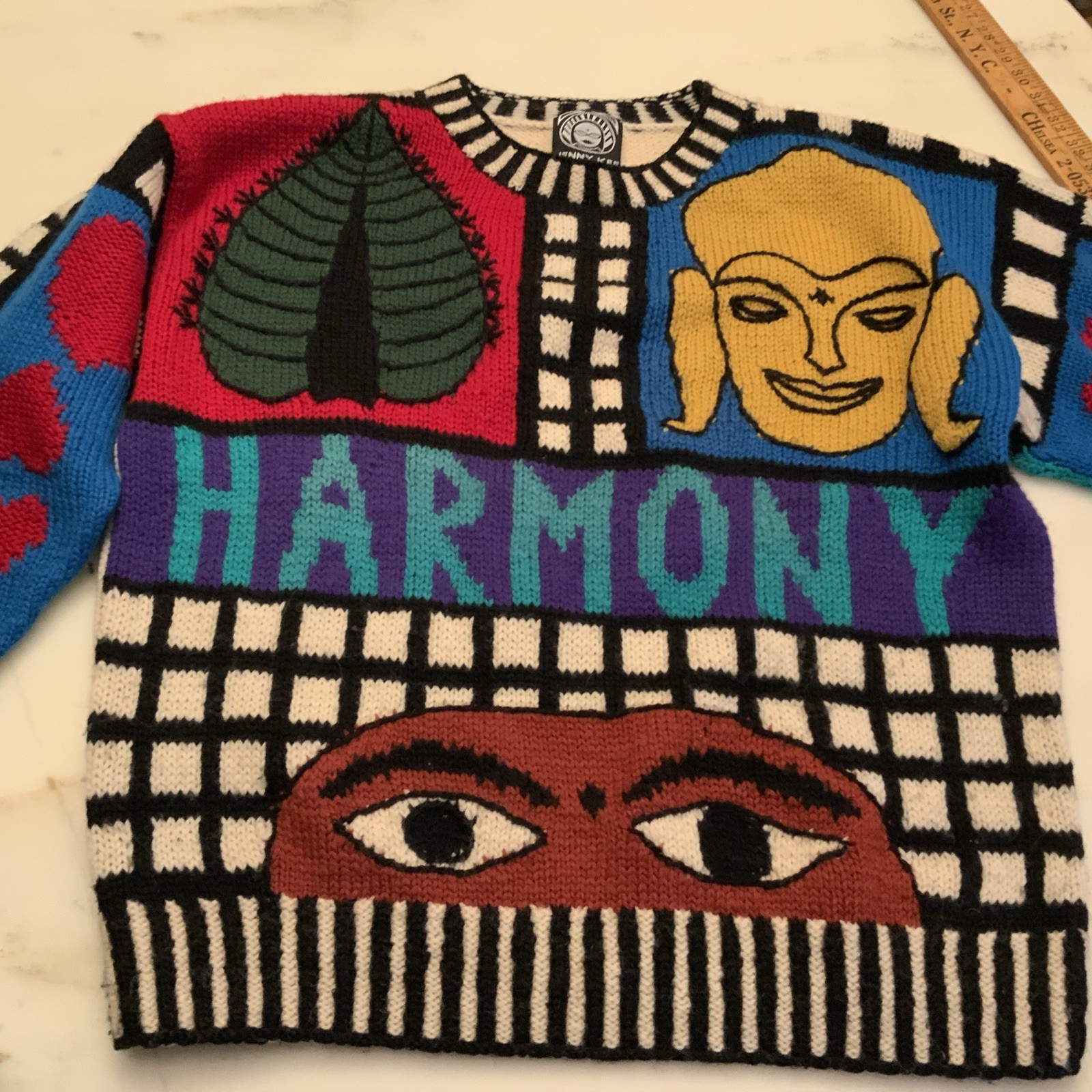 Vintage Jenny Kee HARMONY Jumper Wool Collectible