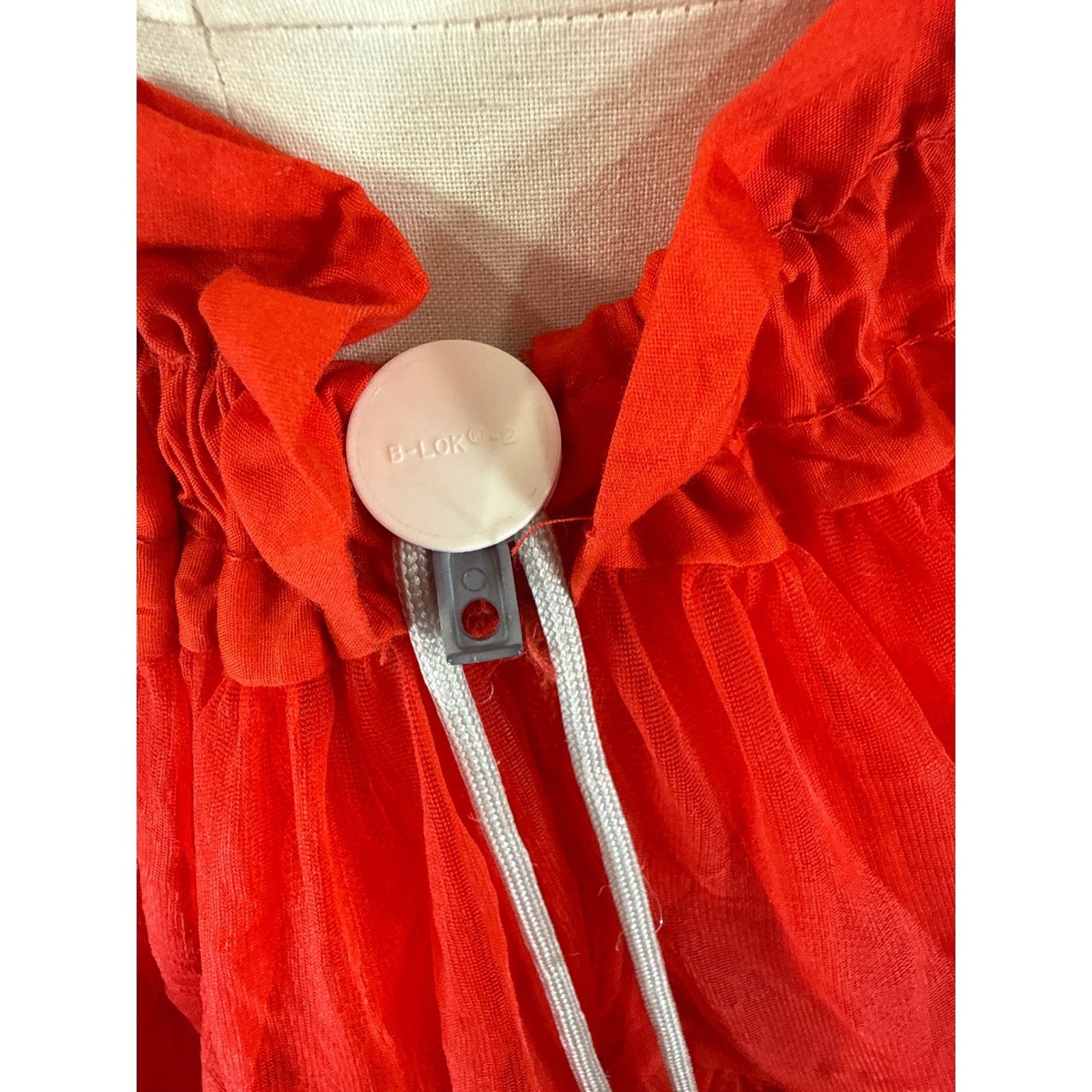 Vintage Malco Modes Red Square Dance Petticoat Crinoline 575 Partners Please S