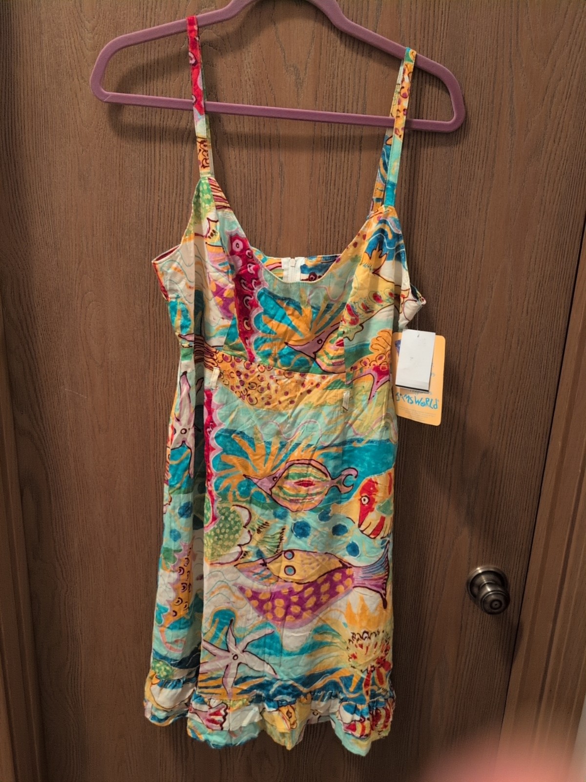 Jams World Creatures of the Sea Dress Size L NWT Free Ship