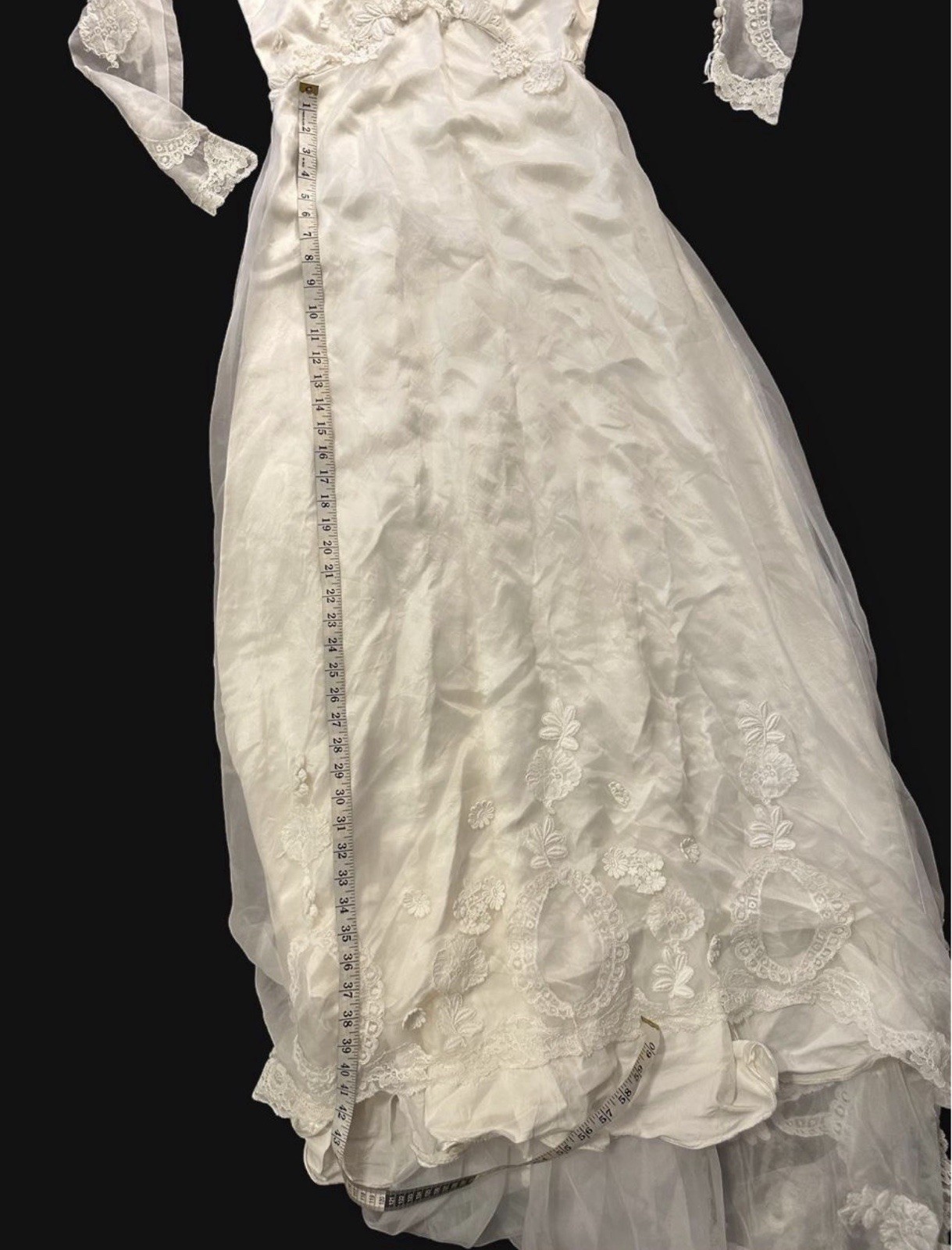 Vintage Wedding Dress With Train