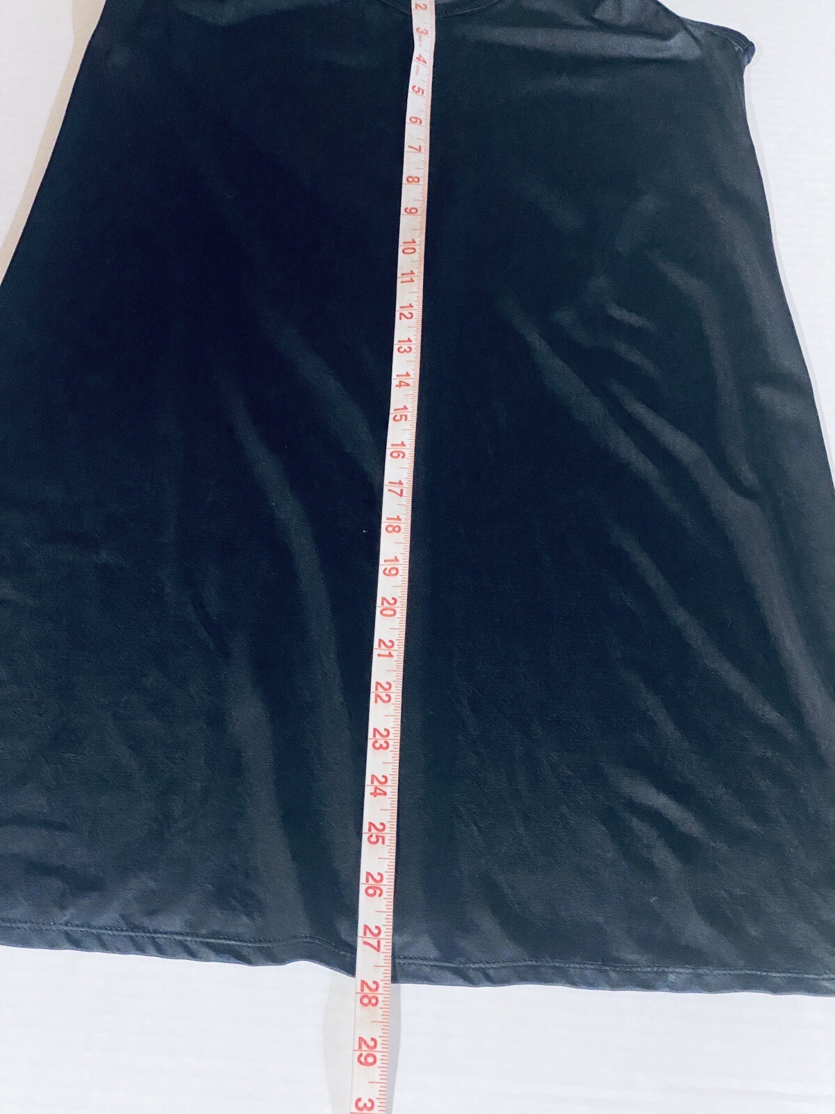 Vanity Fair Black Full Slip Dress Lingerie Size 18 36/42 Women EUC Made In USA