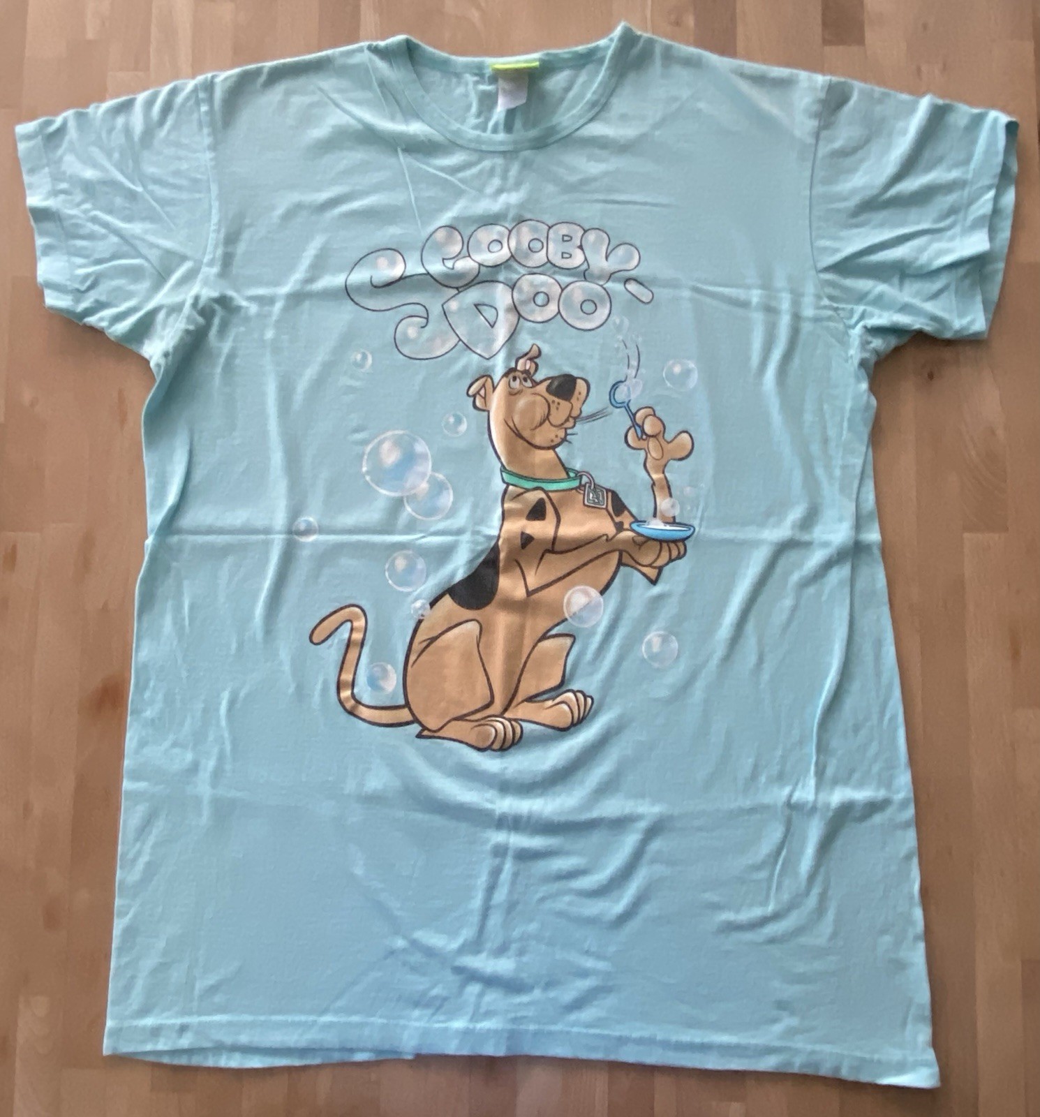 Vintage Scooby Doo Cartoon Network Bubbles Sleep Shirt One Size