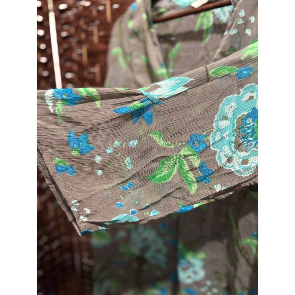 Old Navy Floral Print Top Blouse Womens XL Extra Large Bohemian Style