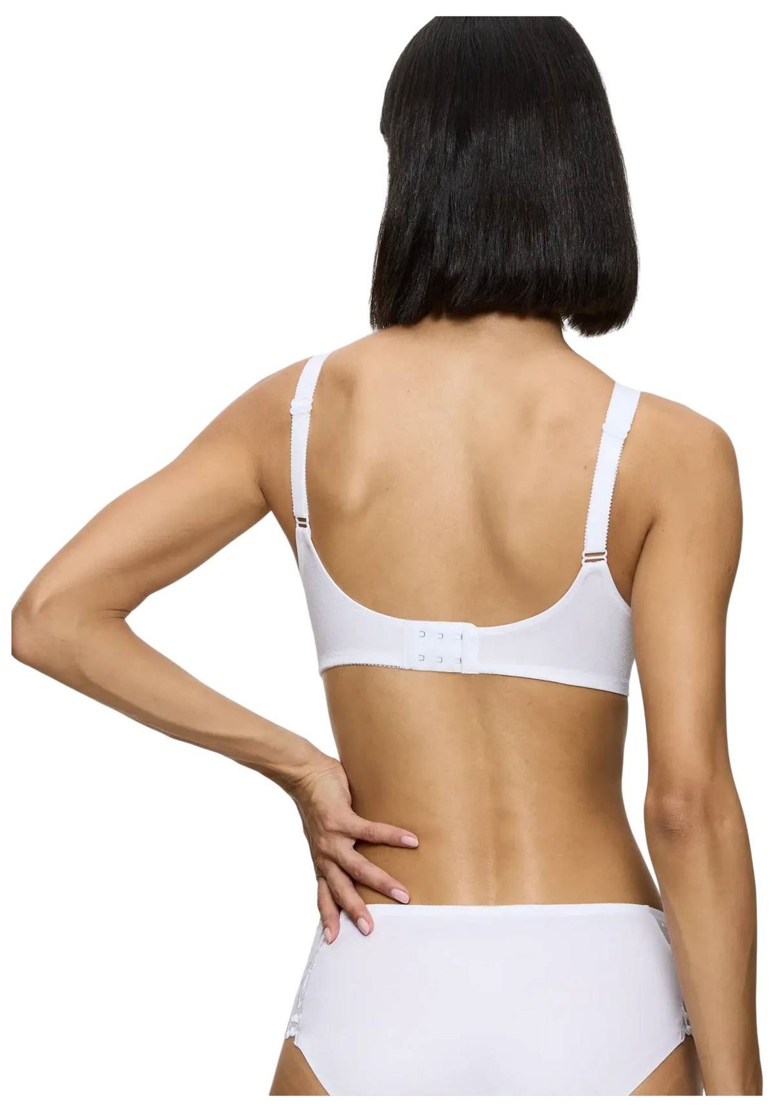 Triumph Womens Doreen Cotton Non Wired Bra – White