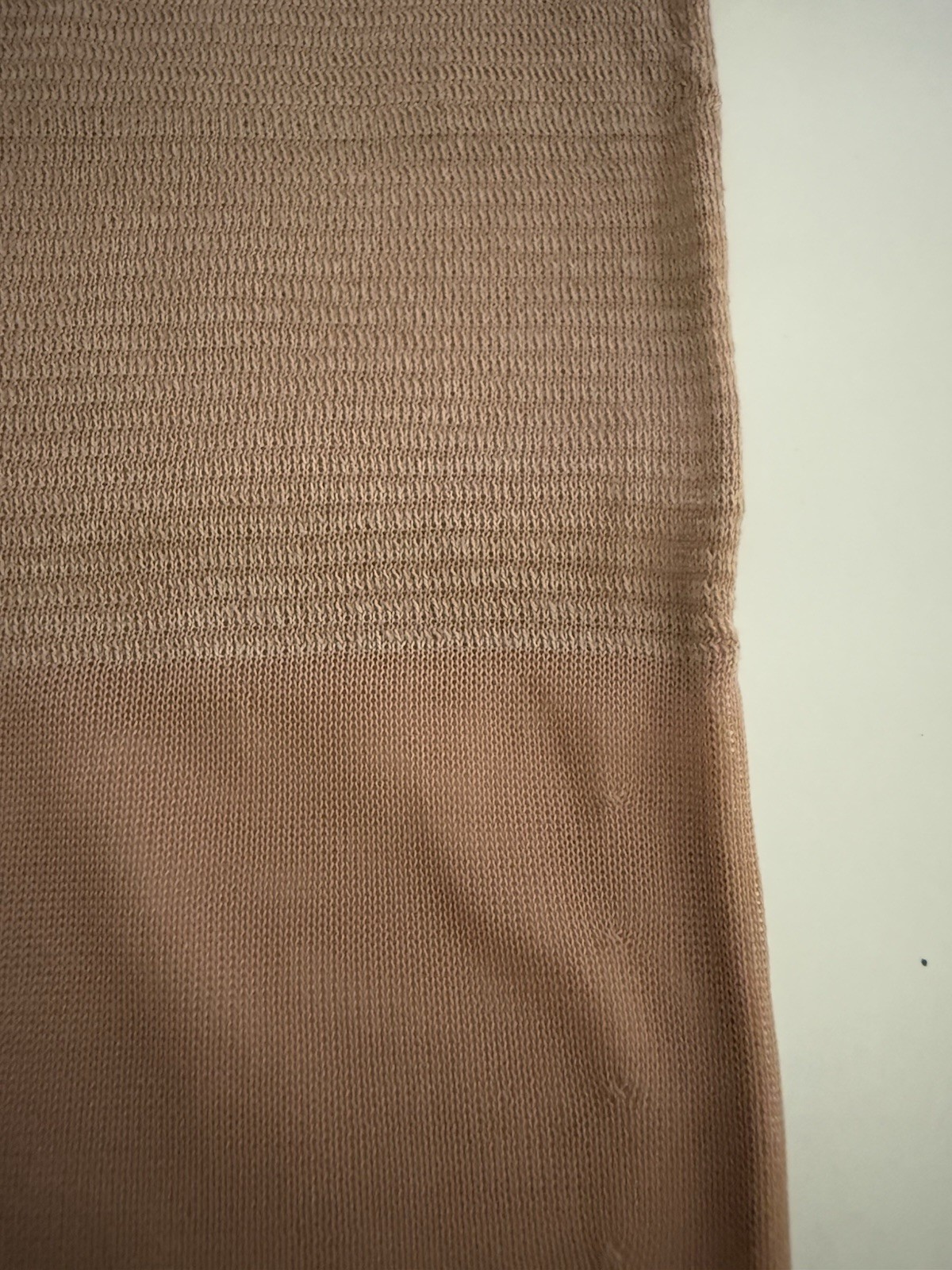 Vintage Cotton Sole Seamed Service Weight Stockings 33 Inches Long