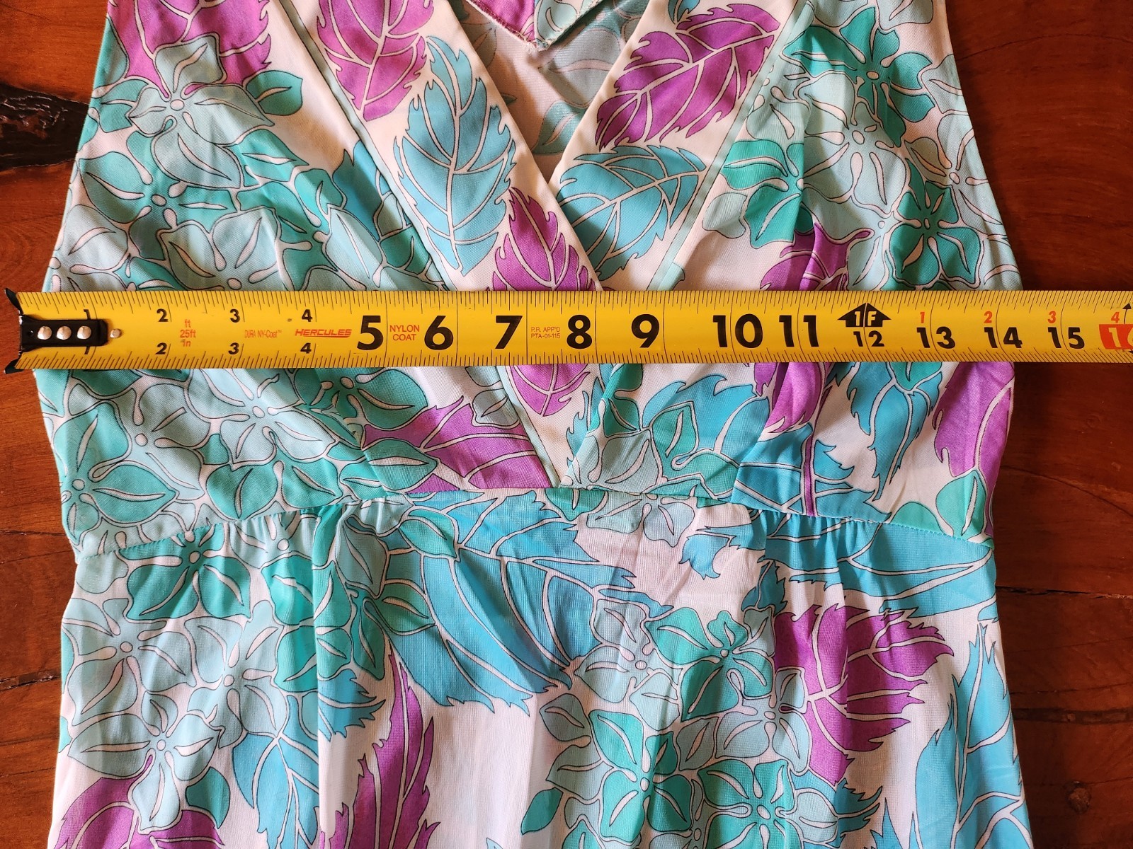 Vintage Emilio Pucci Lingerie Nightgown Coverup Sheer Sleeveless Dress SZ 6-8
