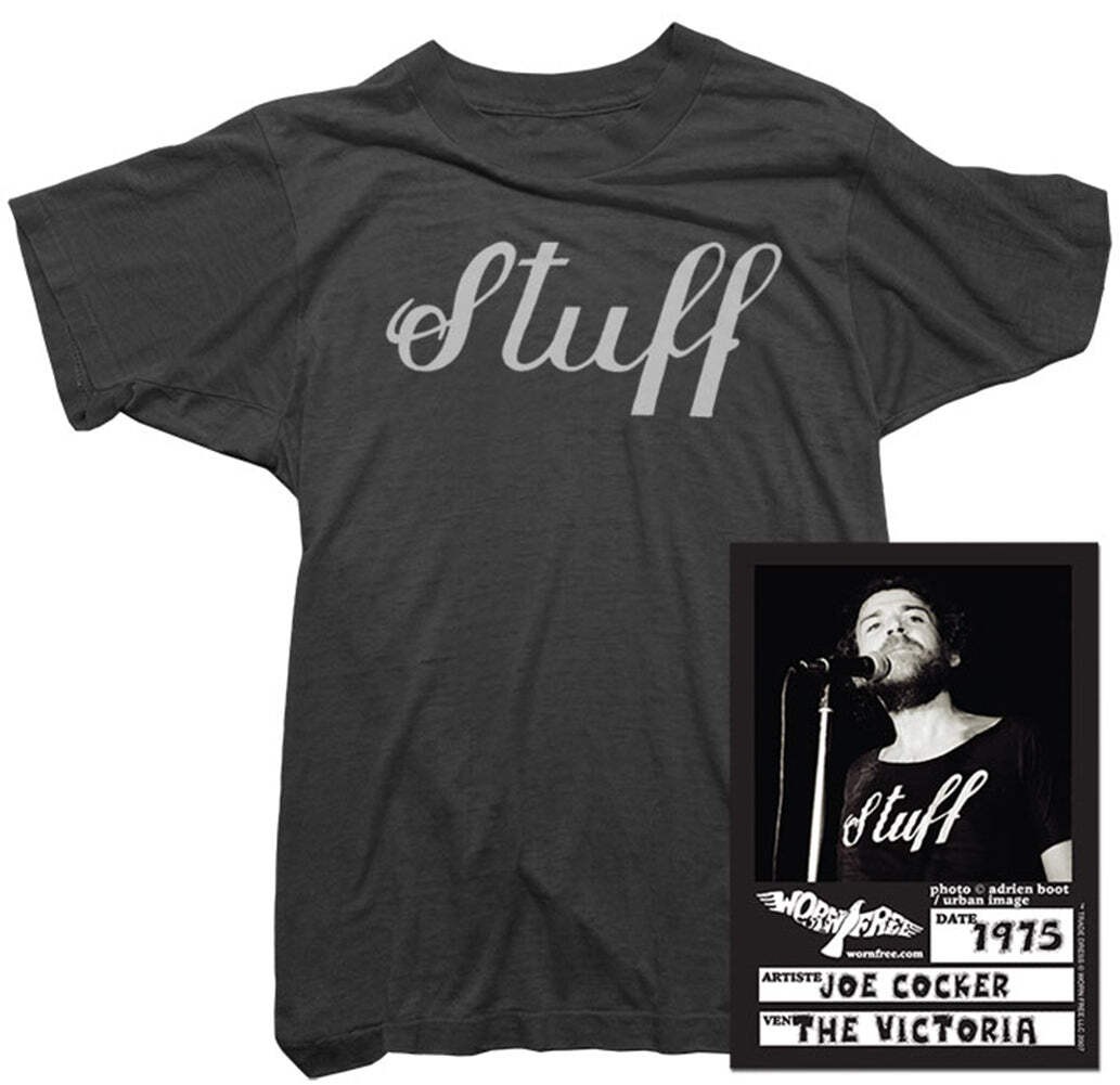 Joe Cocker T-Shirt – Stuff Tee worn by Joe Cocker – Womens