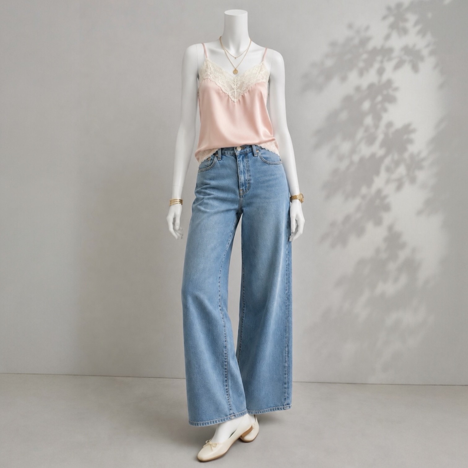 Vintage 80s Fairy Top S Pink Lace Trim Coquette Cottagecore Cami Unbranded