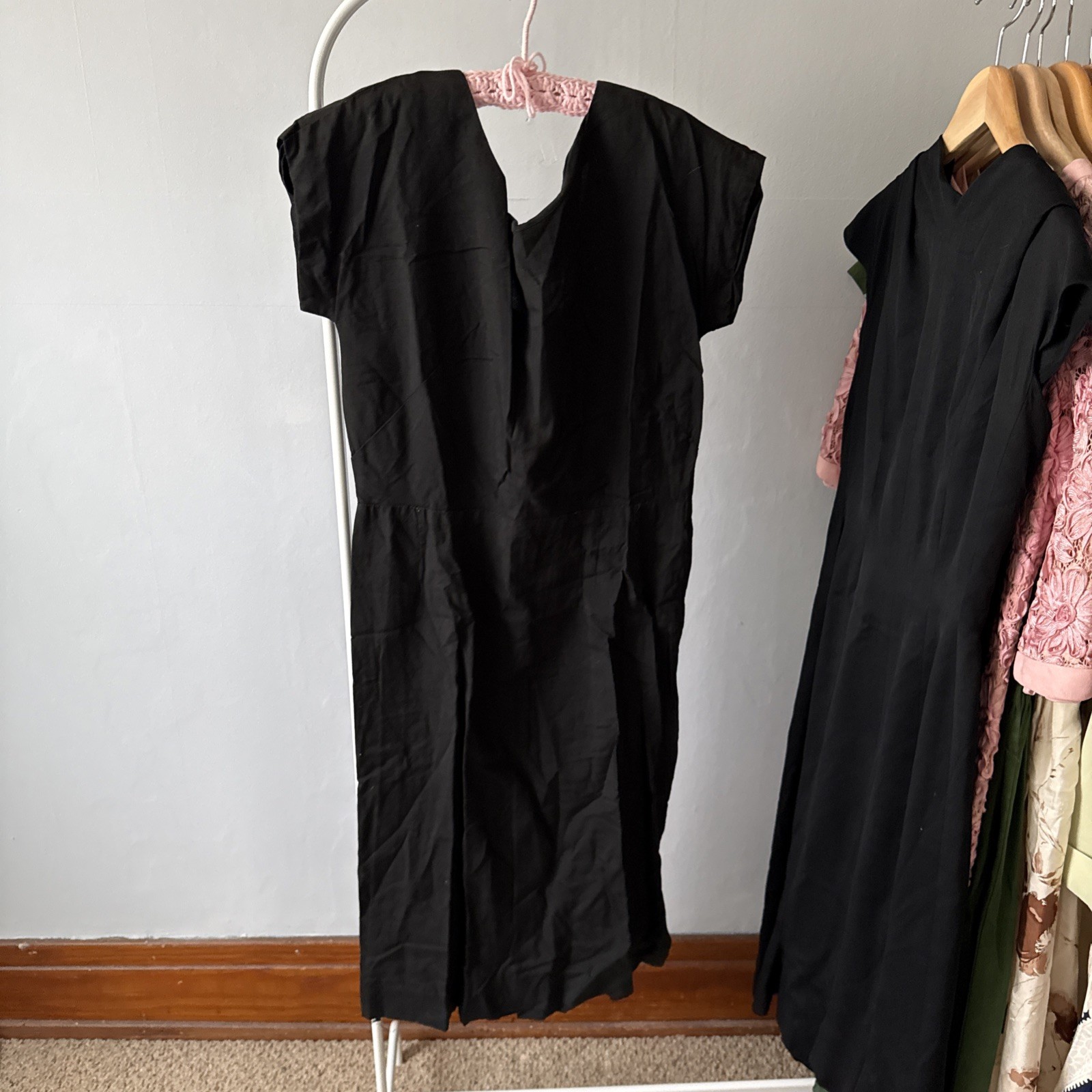 Lot of 15 Vintage 1950s 1960s 1970s Women&rsquo;s Clothing Lot Dresses Jumpsuits B