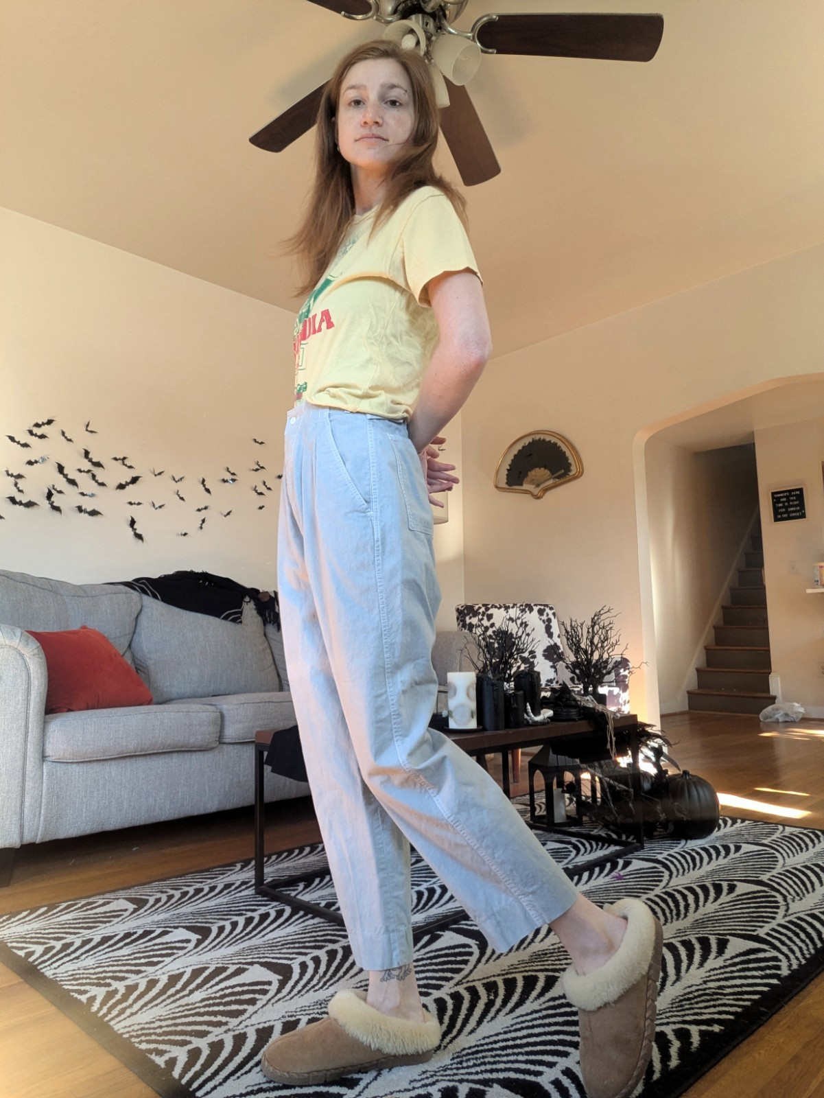 1980s Union Bay Light Blue Trousers