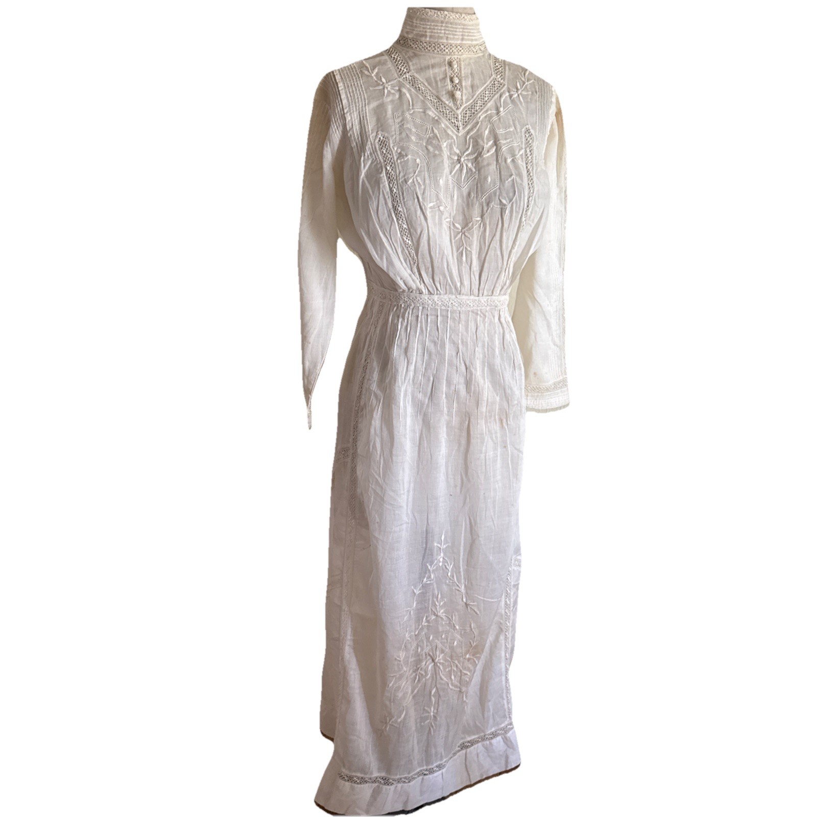 Vintage Antique Edwardian Tea Dress
