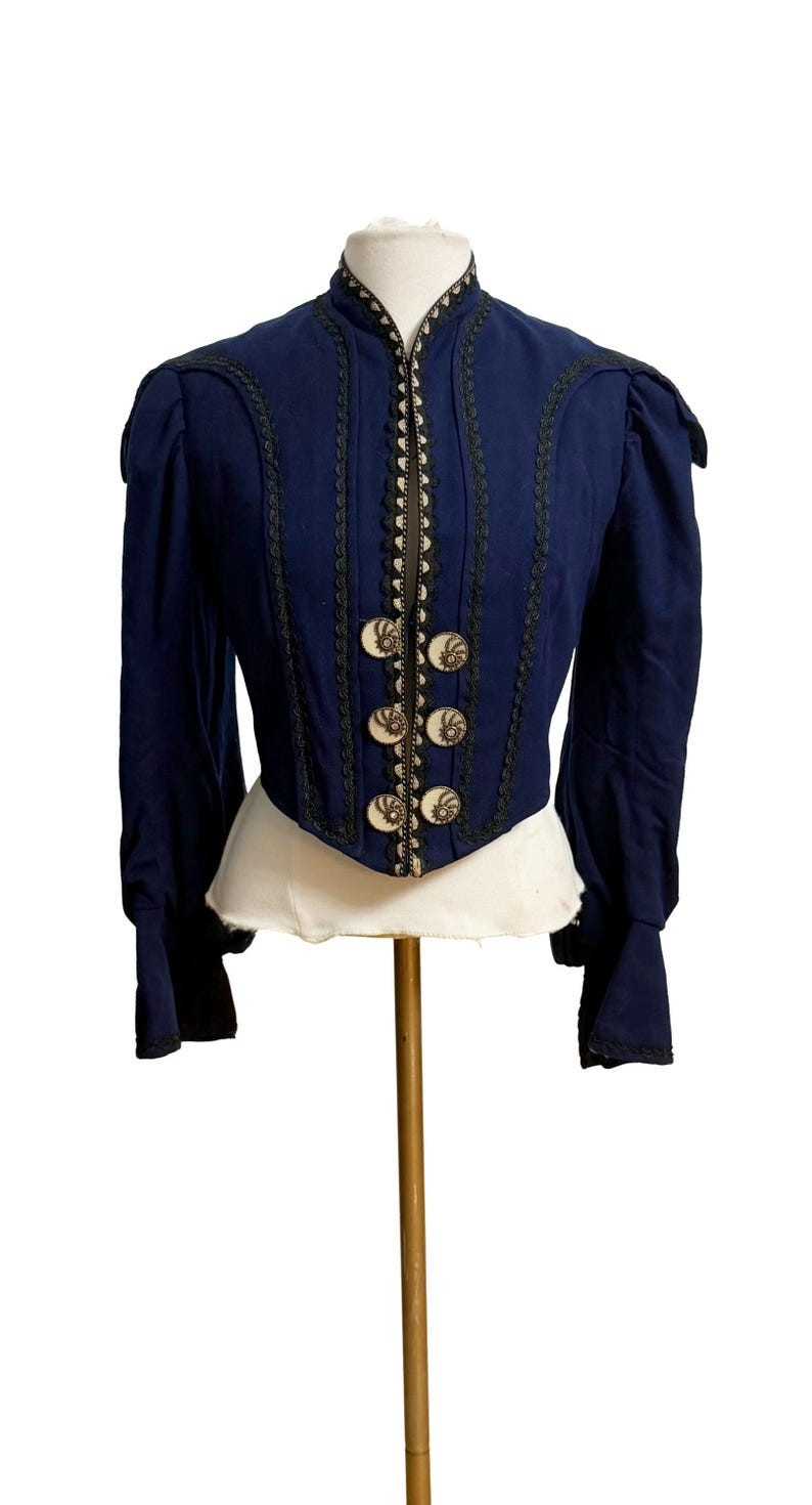 Authentic Edwardian Jacket / Antique Jacket / Size Small