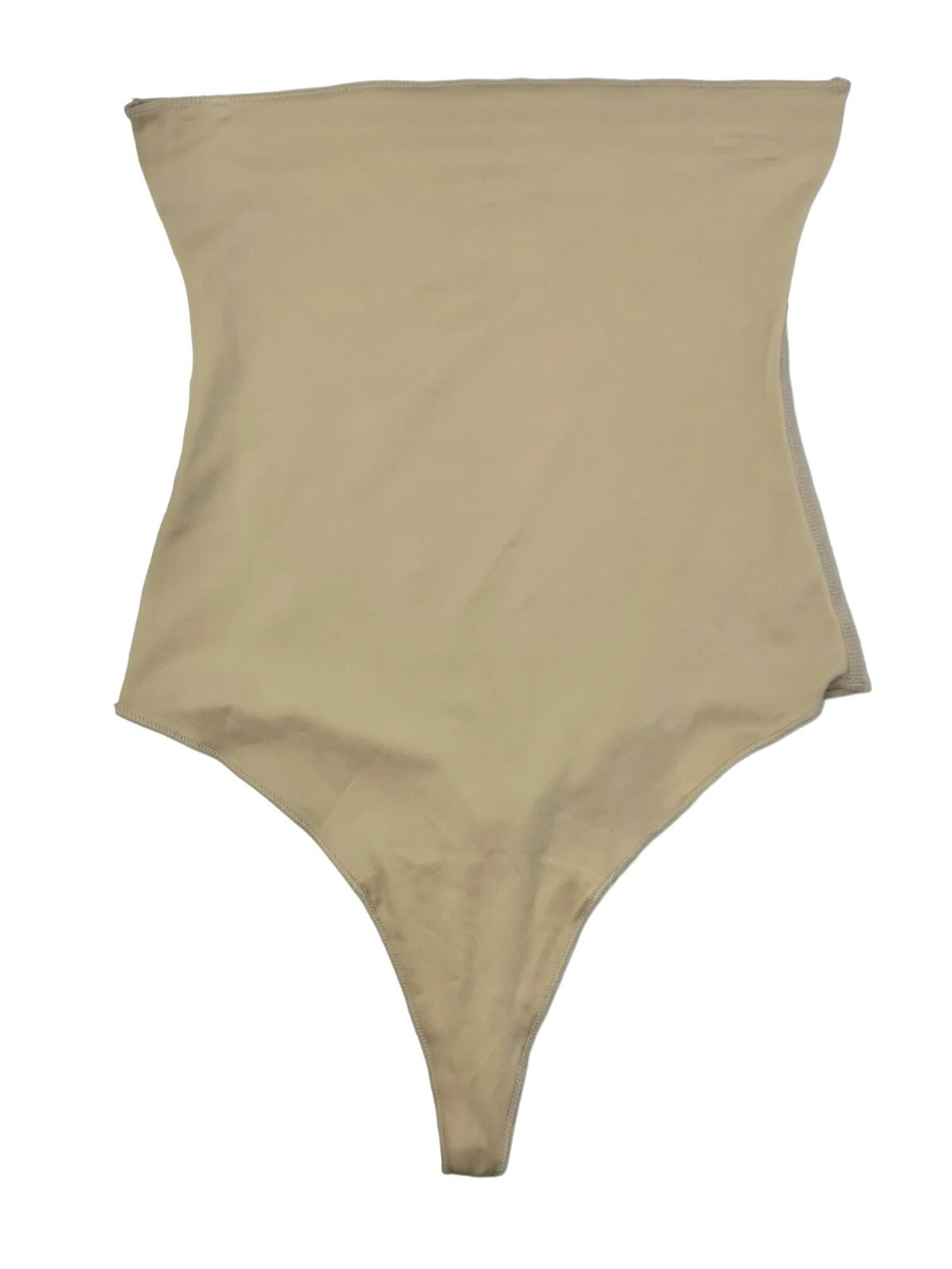 VTG Spanx By Sara Blakely High-Waisted Shapewear Small Beige Polyester Spandex