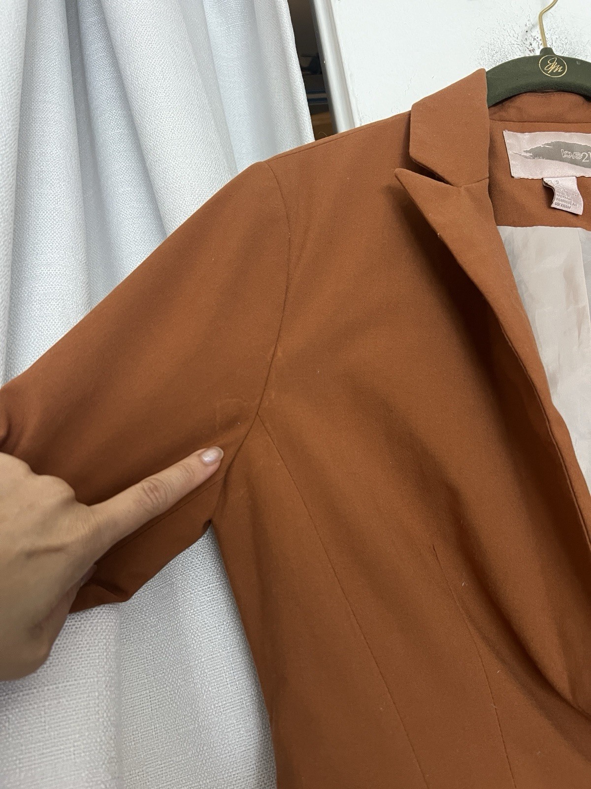Forever 21 Blazer Brown