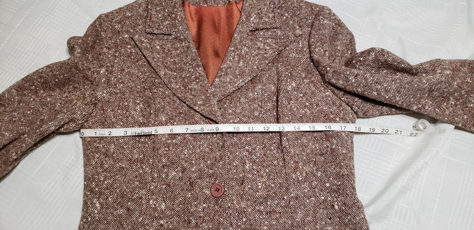 Vintage Pendleton Pant Suit Size 14 pants/jacket – rust color