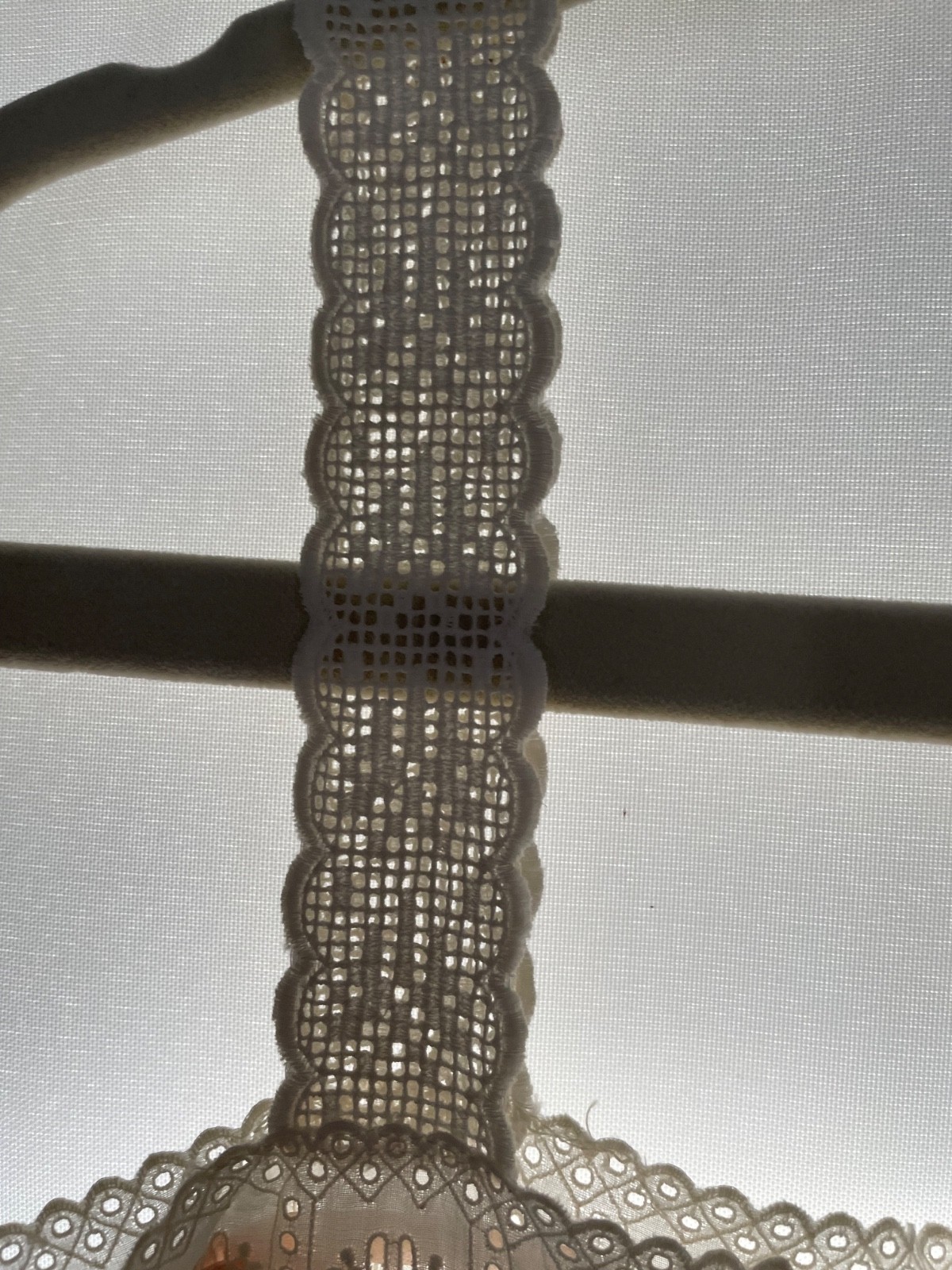 Edwardian White Cotton Teddy 1910s Crochet Lace Step-In Chemise Lingerie Large