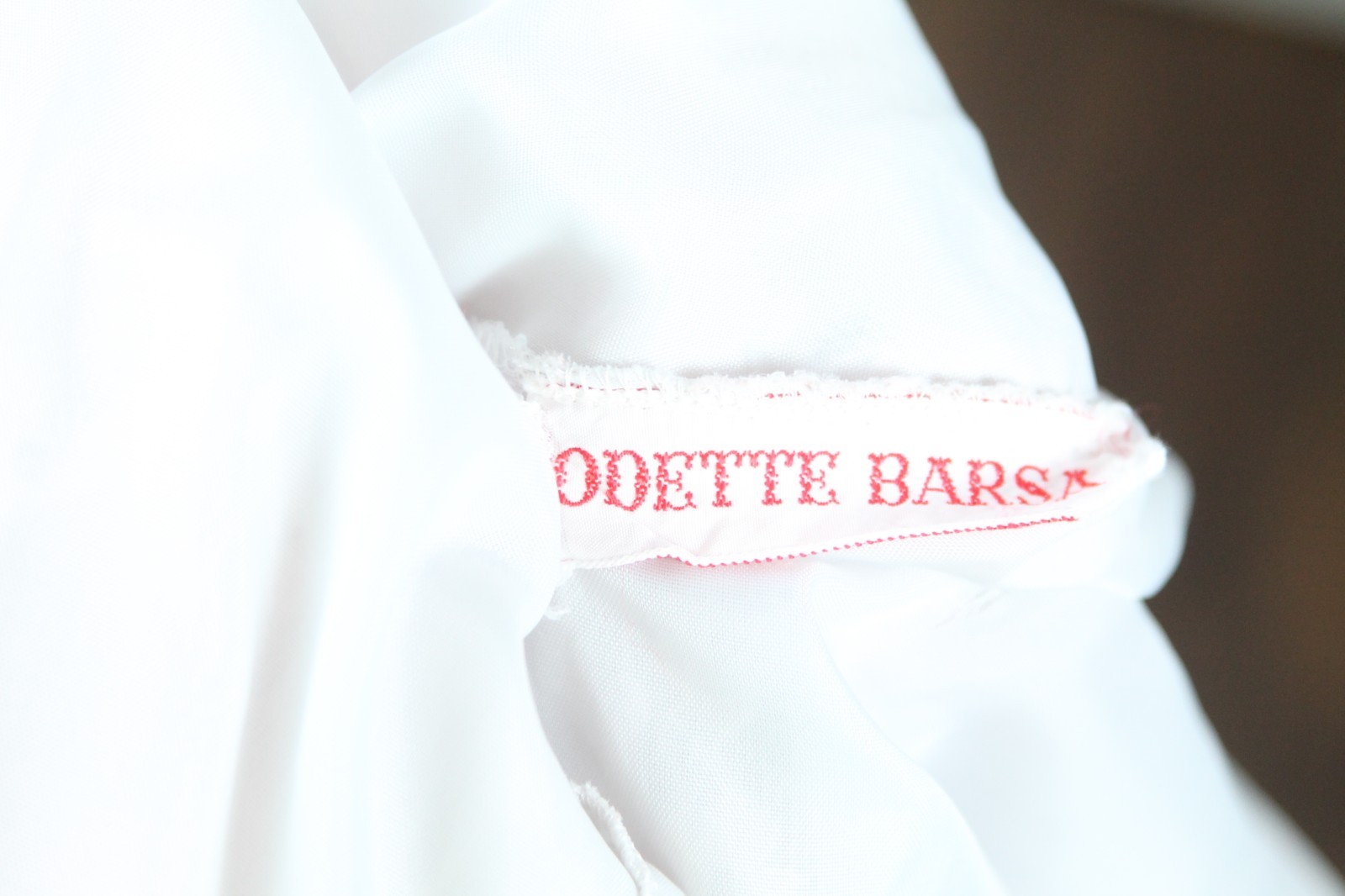 Vtg ODETTE BARSA Blue Pink Ruffles Layered Lace Bed Jacket Dress Robe S