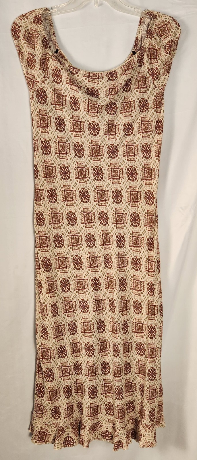90s Rampage Batik Print Off Shoulder Sheath Hippie/Indie/SlowFashion 13
