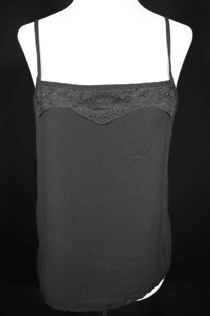 Vintage 1960&rsquo;s French Black Sheer Rayon Blouse Size Small Excellent Condition