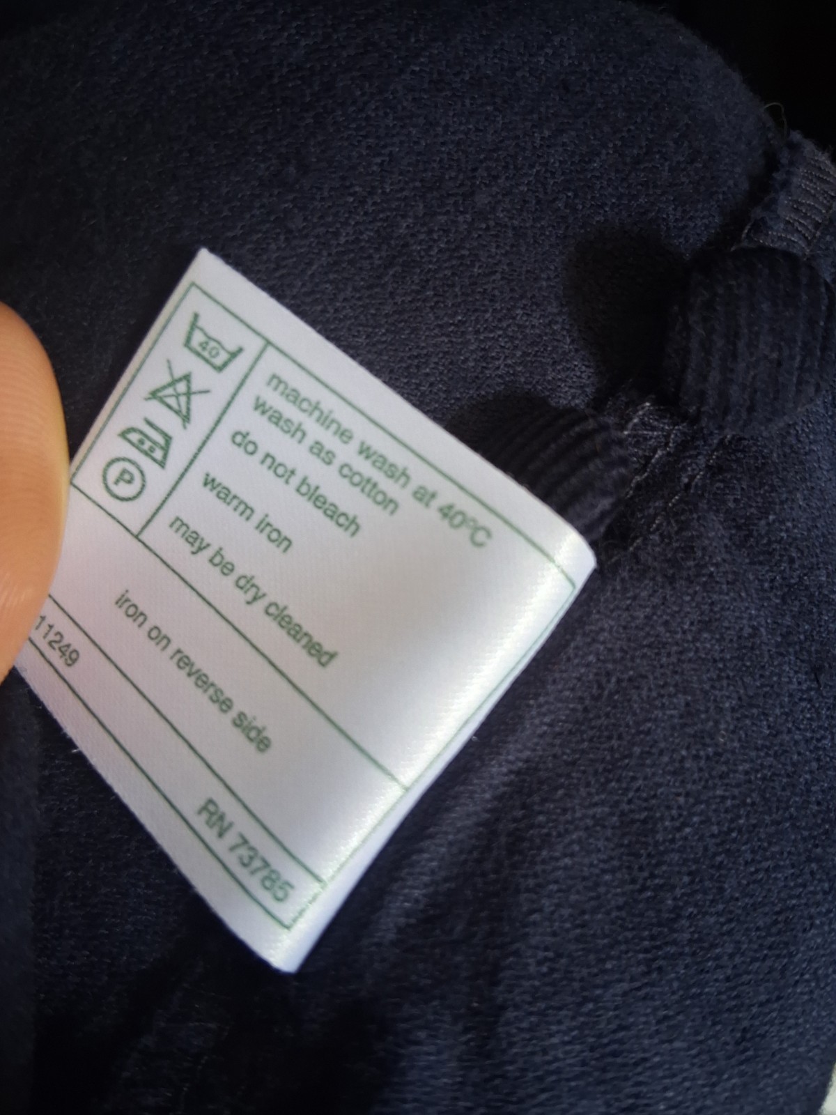 Vintage Laura Ashley Long Dark Blue Corduroy Dress Great Britain US 10