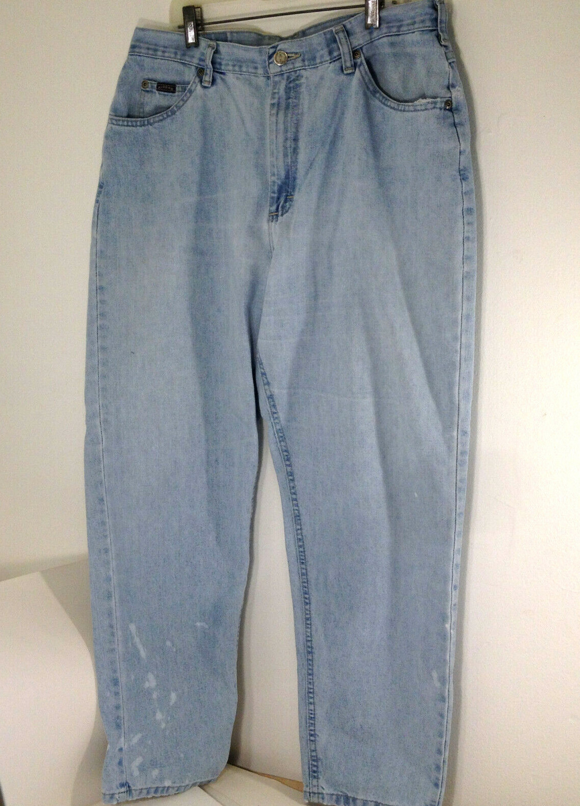 Vintage Authentic Riders Womens Blue Jeans Mom Style Size 32-33 / 27.5 Worn In