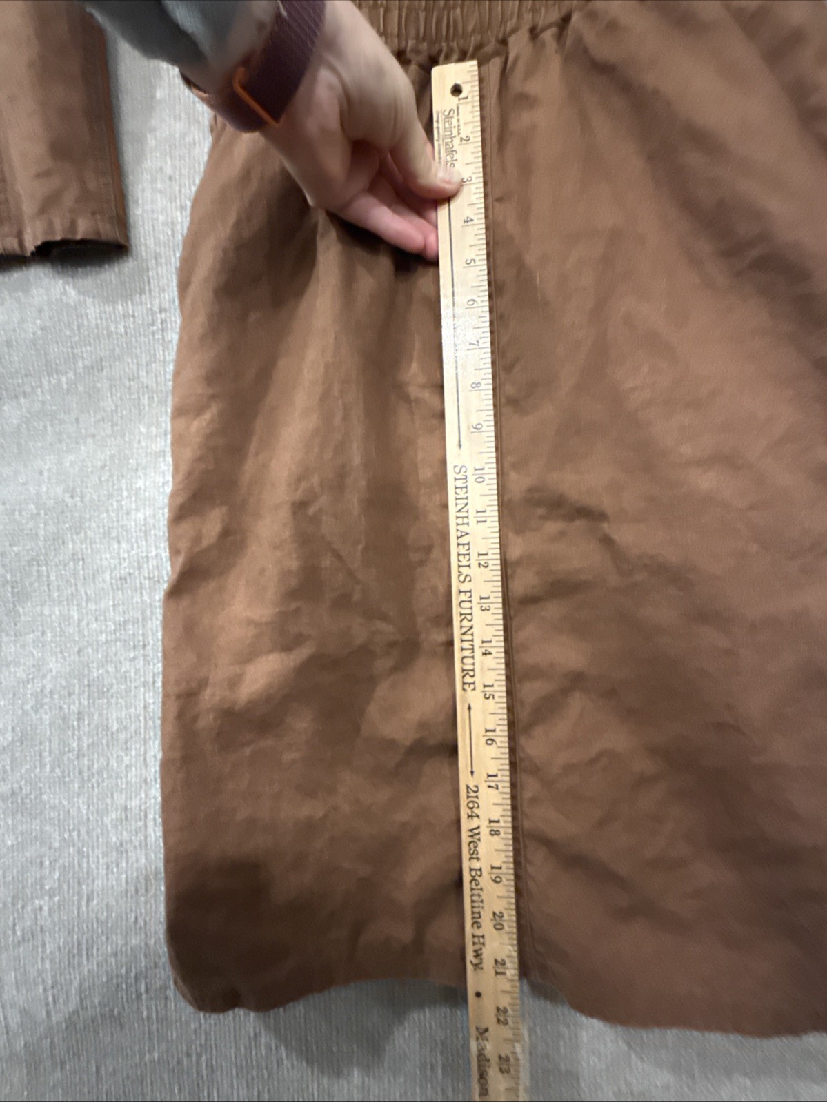 NOK NOK Vintage Brown Original 80s Style Dress, Front Zip, Pockets, Unique