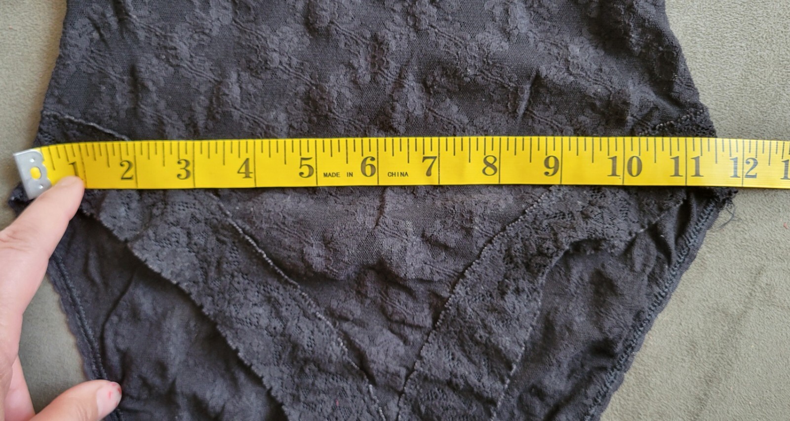 Vintage Black Lacy Teddy – Size Small