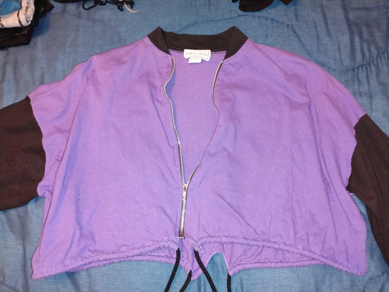 Crop Top – Vintage, Zippered