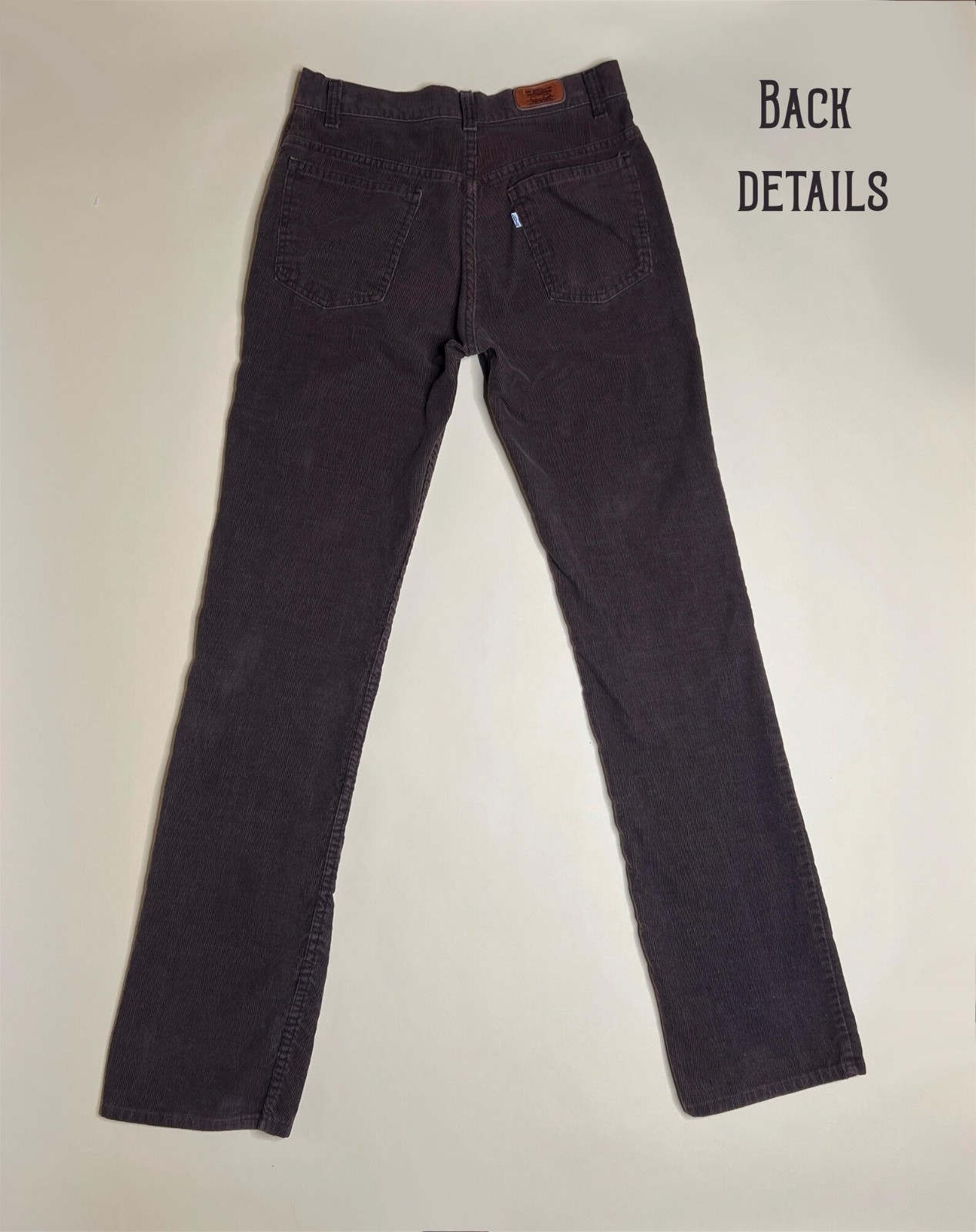 70s Brown Levi s Corduroys | 29 Waist x 33 Length | Vintage Deadstock Pants
