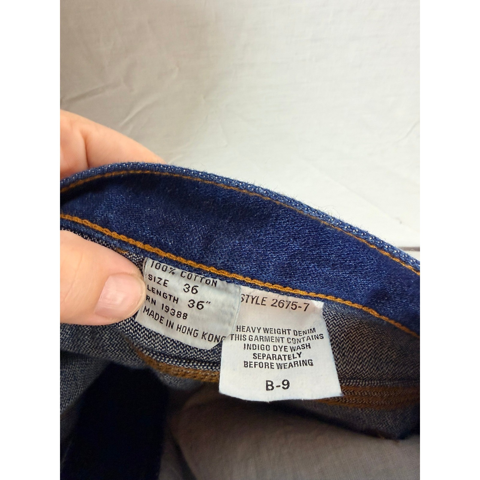 Vintage Brittania High Waisted Straight Leg Jeans Dark Wash Indigo Blue 70s 80s
