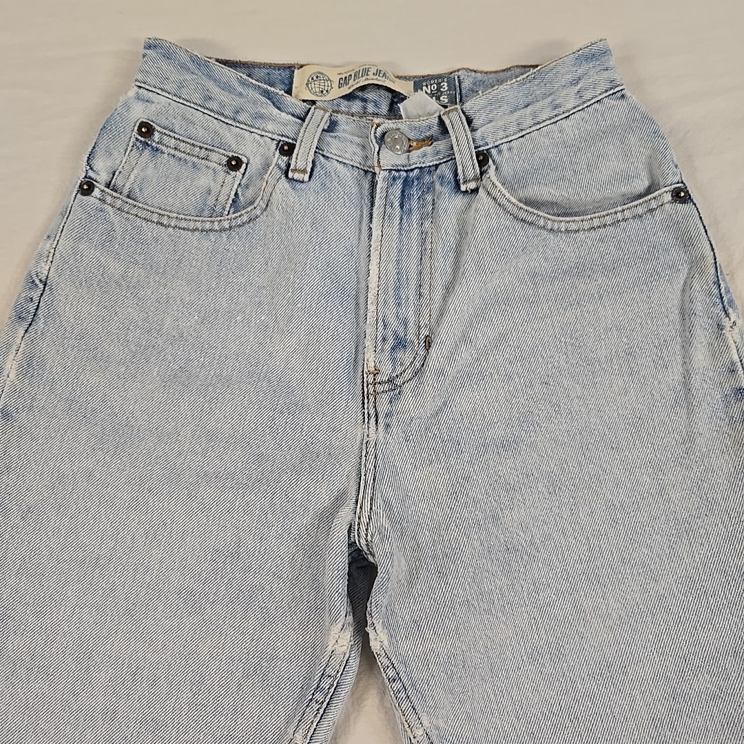 Vintage 90s GAP Jeans Women&rsquo;s Classic Fit Distressed Size 2 Tapered 23×30