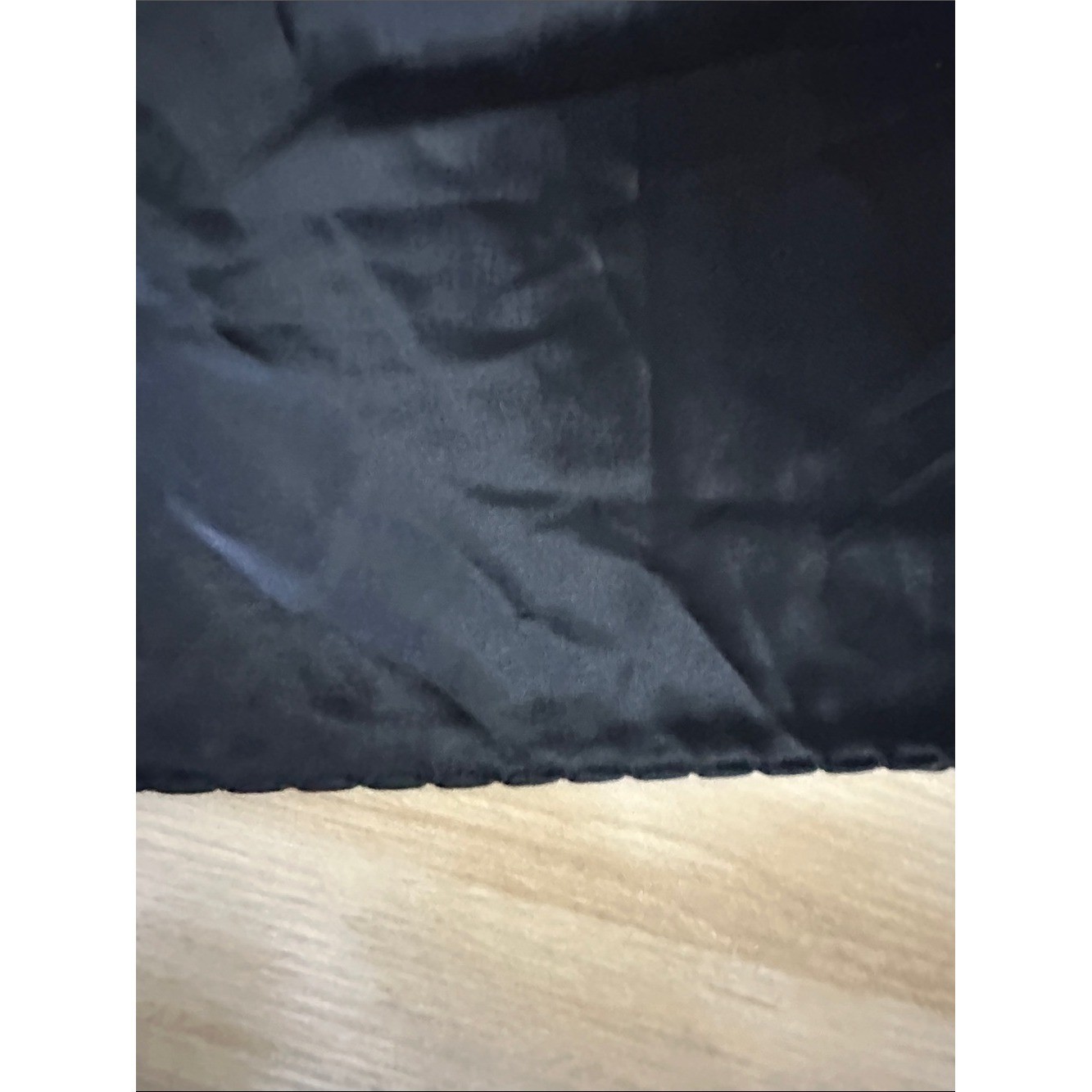 Vintage ESCAPADES Black Satin Pleated Yoke Camisole