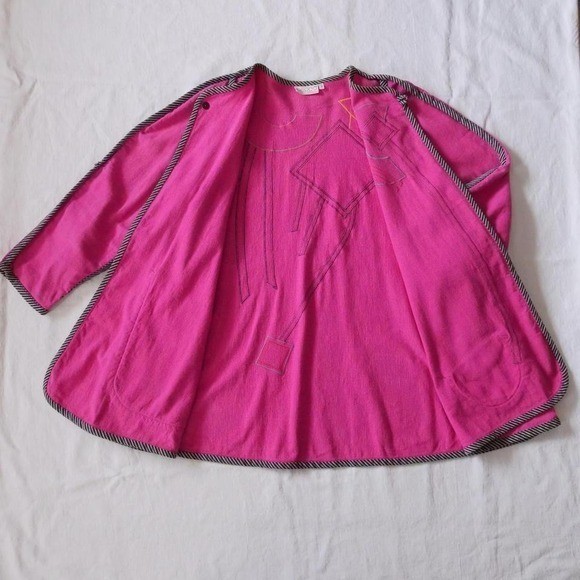 Fun 80s Beppa avant-garde swing coat