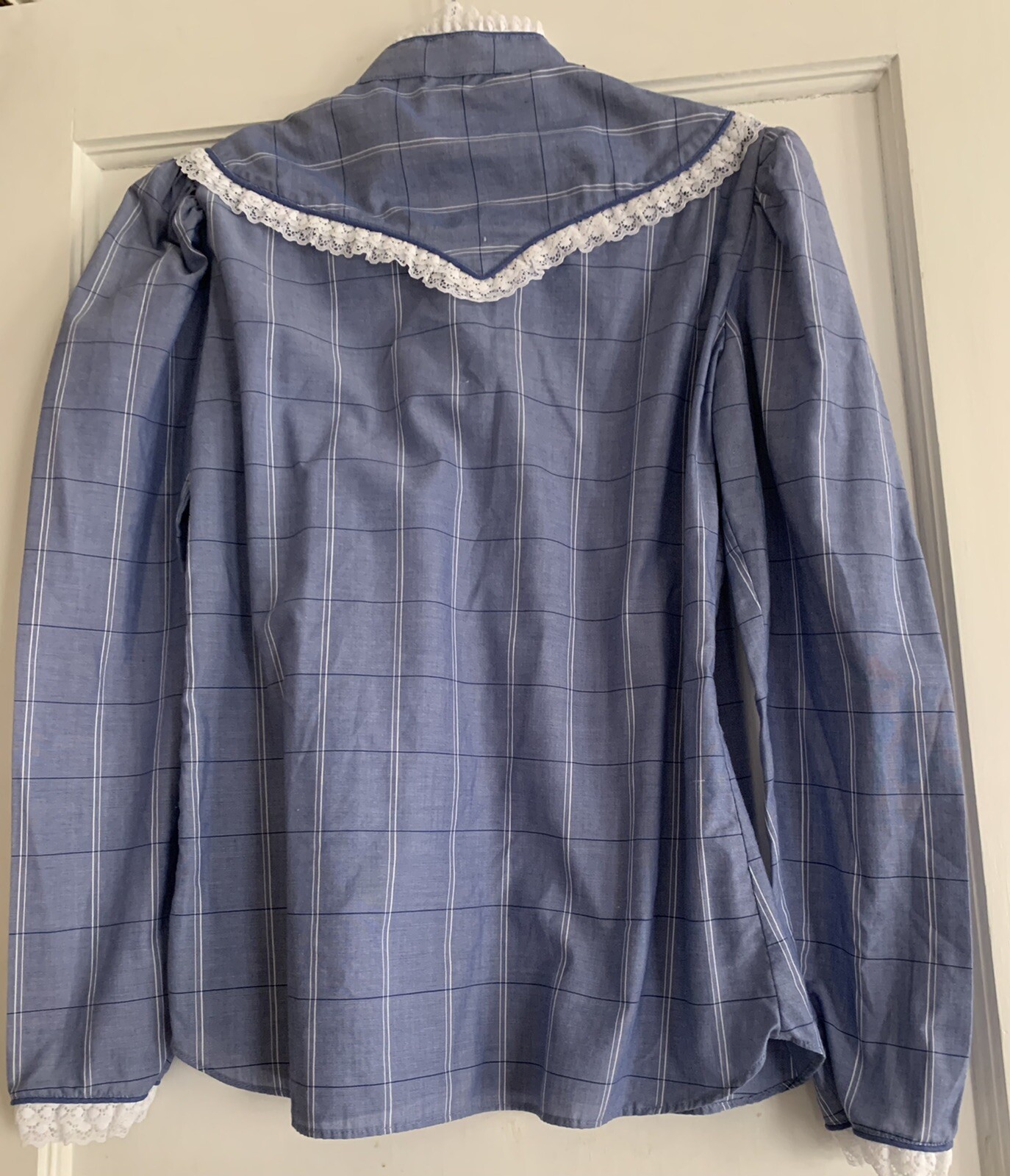 Vintage Kenny Rogers Western Collection Women’s Blouse 13/14 Pearl Snap