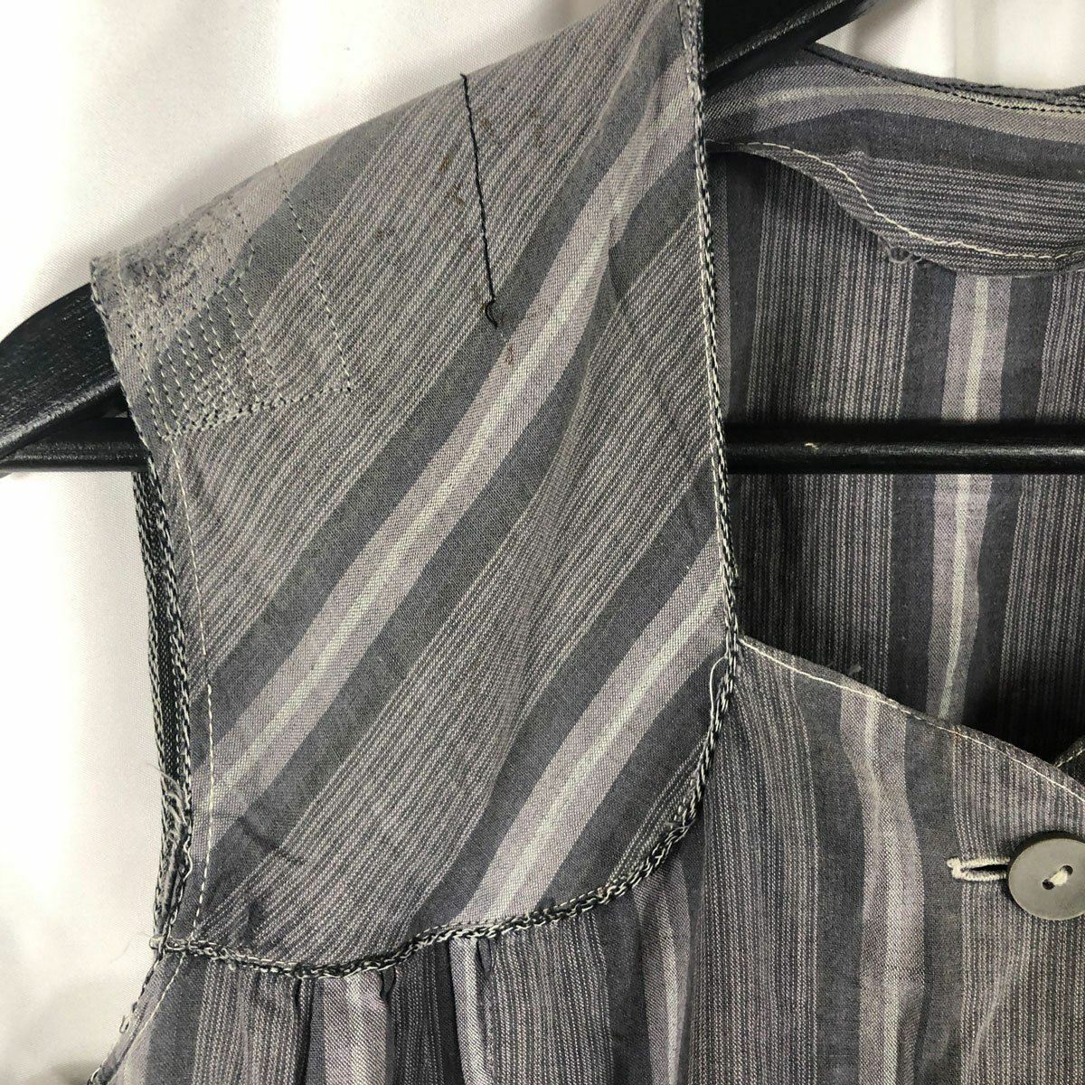 C1930 Women&rsquo;s Customized French Pinstripe Work Dress