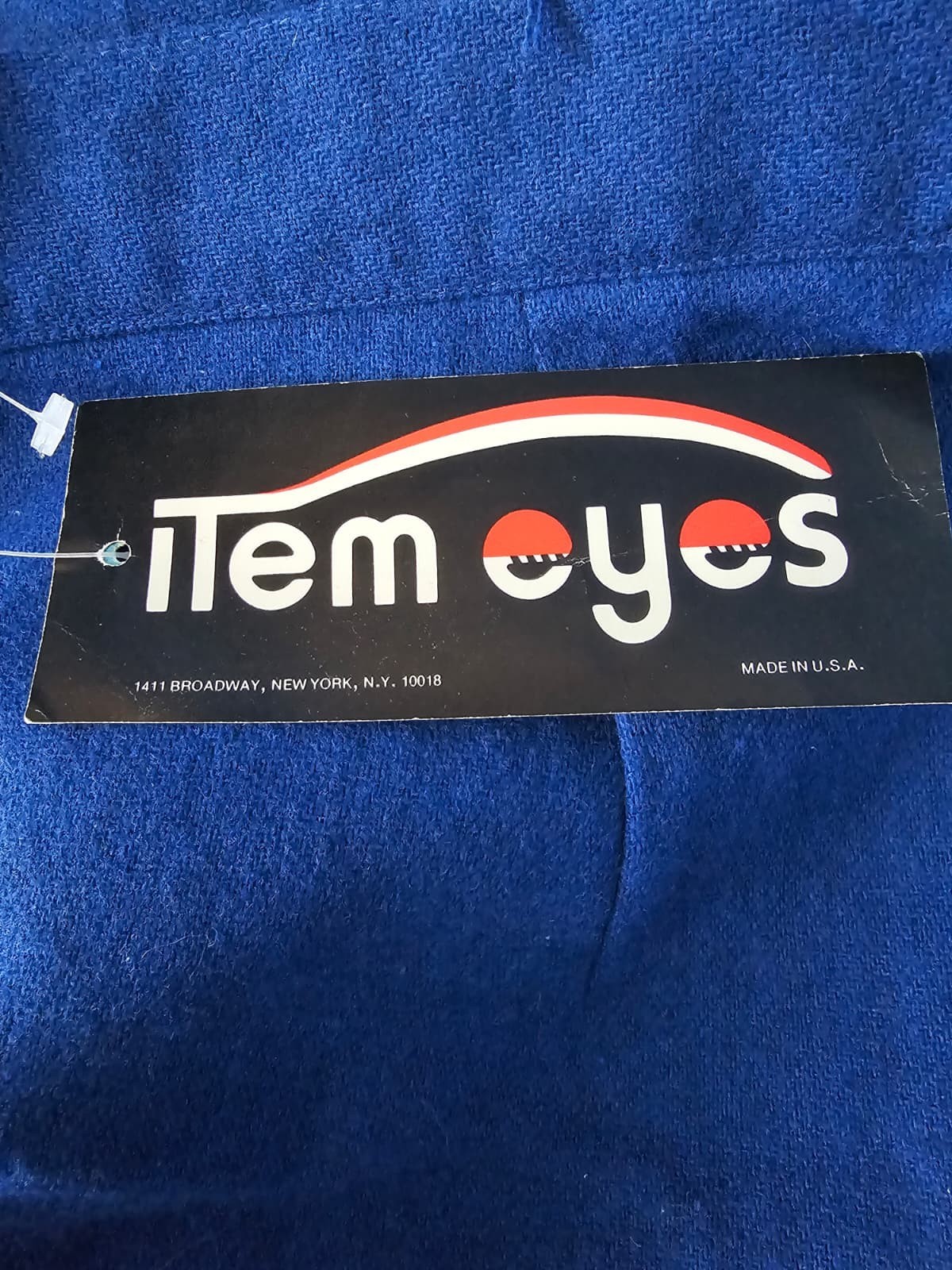 DEADSTOCK! 80s – 90s Item-Eyes tummy-buster pleated front trousers . size 16P