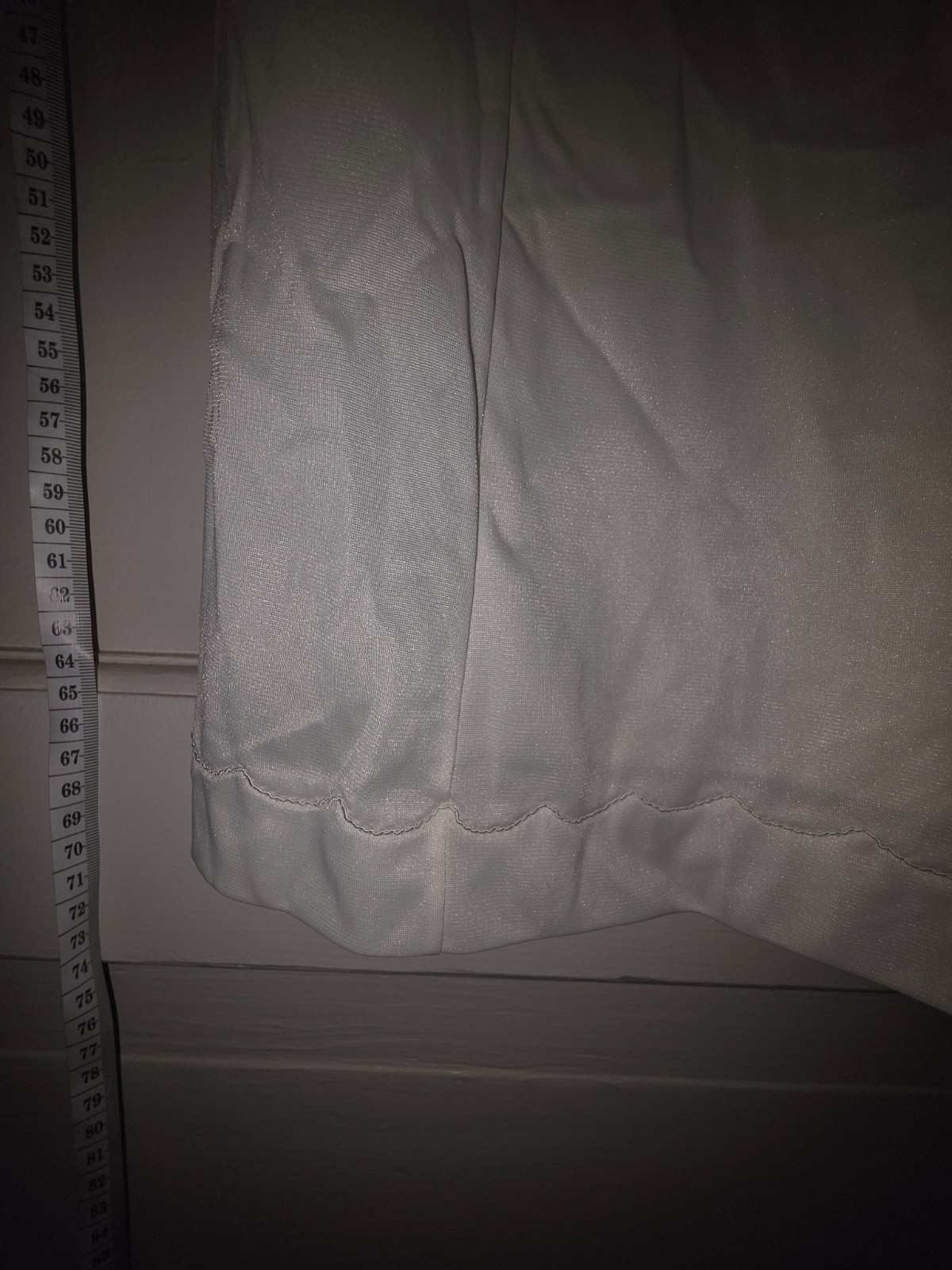 Circ. 70&rsquo;s – Sears Slip White Full Slip Size 36 Average Nylon USA
