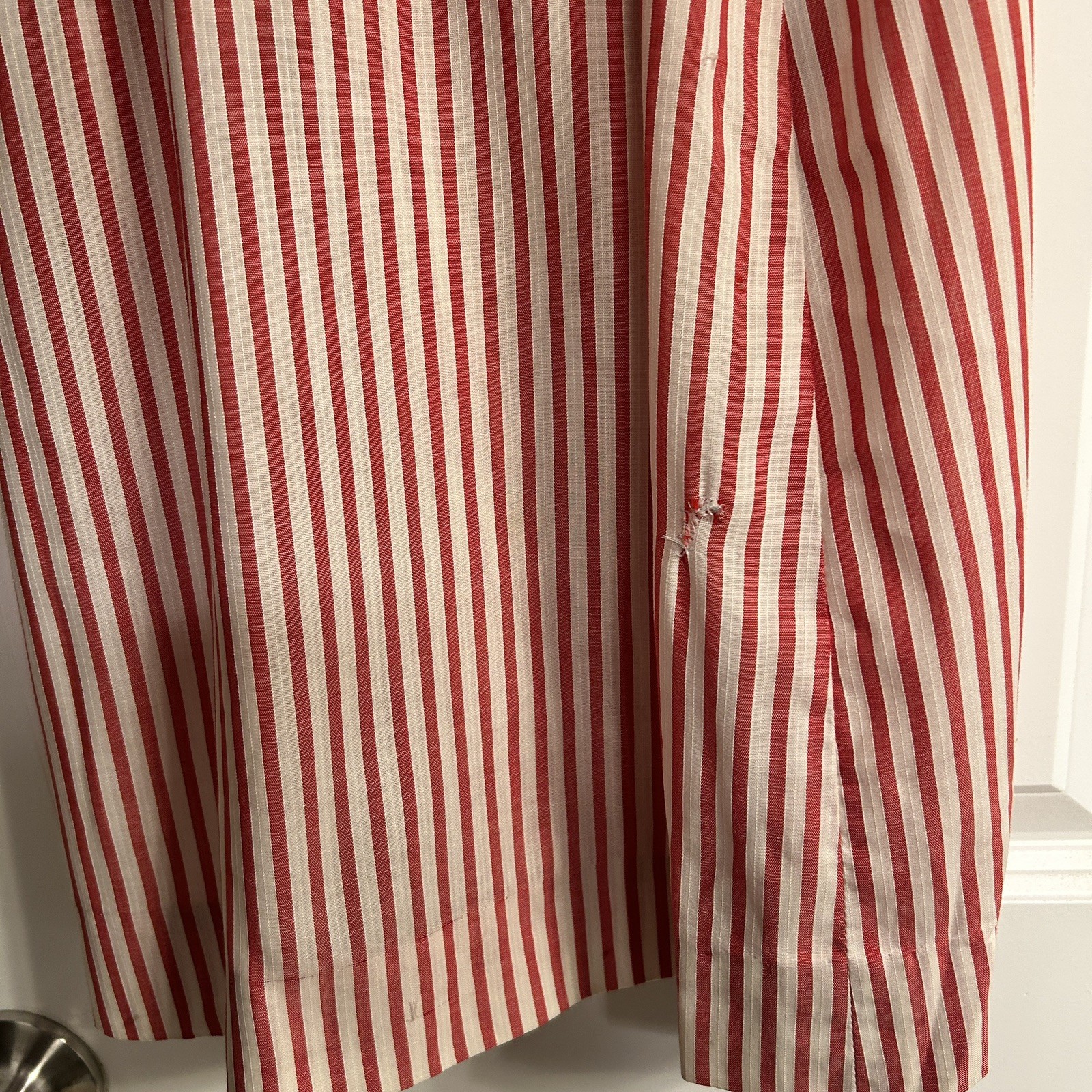 Vintage Candy Striper Uniform Apron Dress Size 6 X-Small Nurse USA FREE SHIPPING