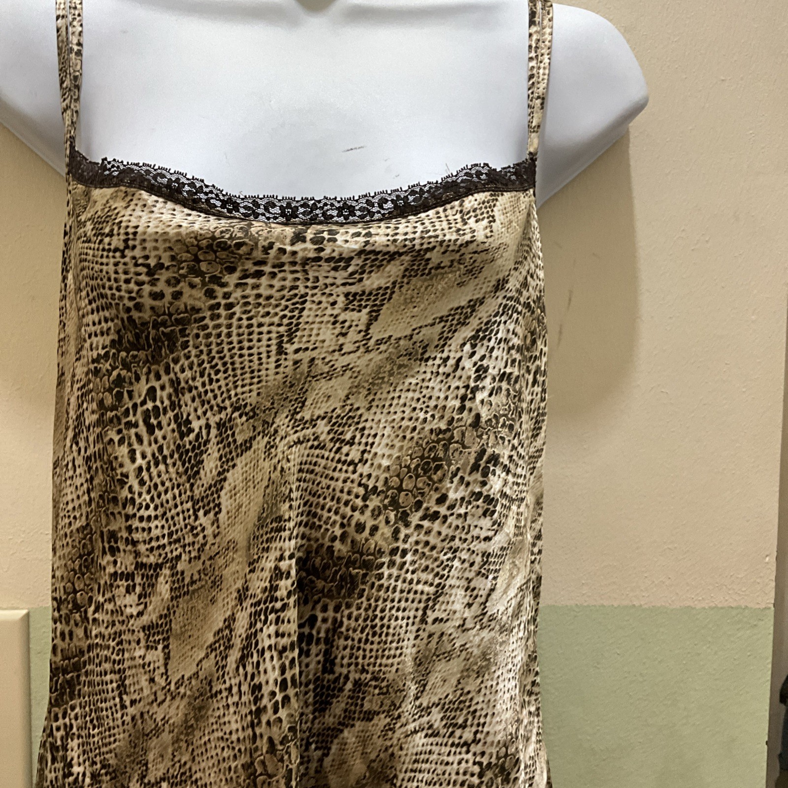 Vintage Inner Most Snakeskin Print Lingerie #0005
